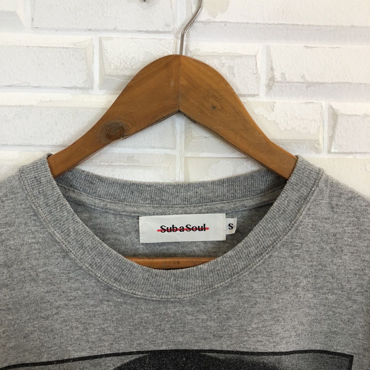 Japanese Brand VINTAGE SUB A SOUL MADE IN JAPAN LADIES BIG LOGO Size ONE SIZE - 6 Thumbnail