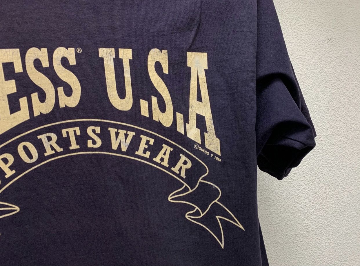 Guess Guess Usa t-shirt M Made In Usa 1999 big logo Size US M / EU 48-50 / 2 - 2 Thumbnail