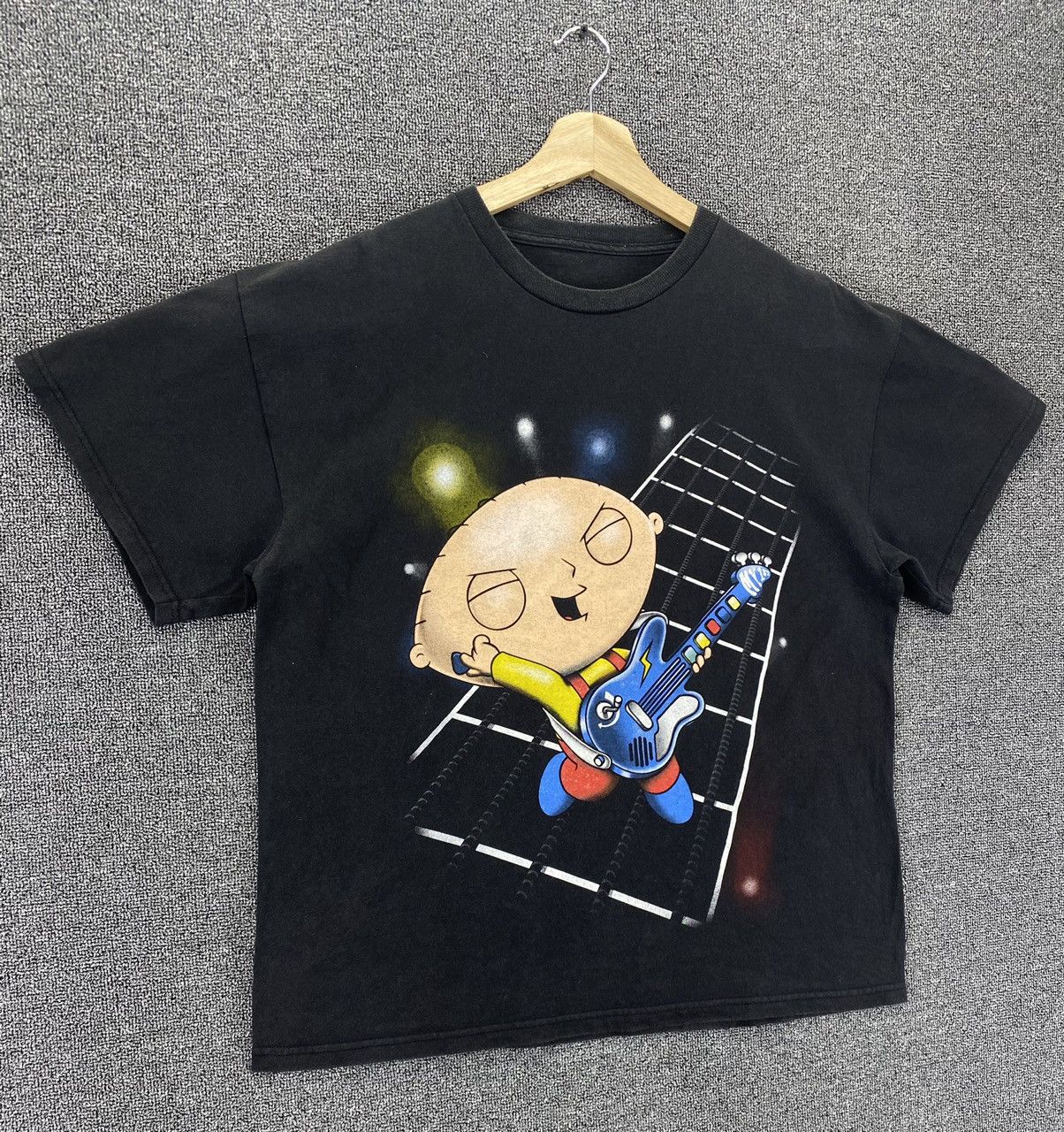 Cartoon Network Vintage Rugrats Guitarists Kurt Cobain Inspired Tee T Shirts Size US L / EU 52-54 / 3 - 2 Thumbnail