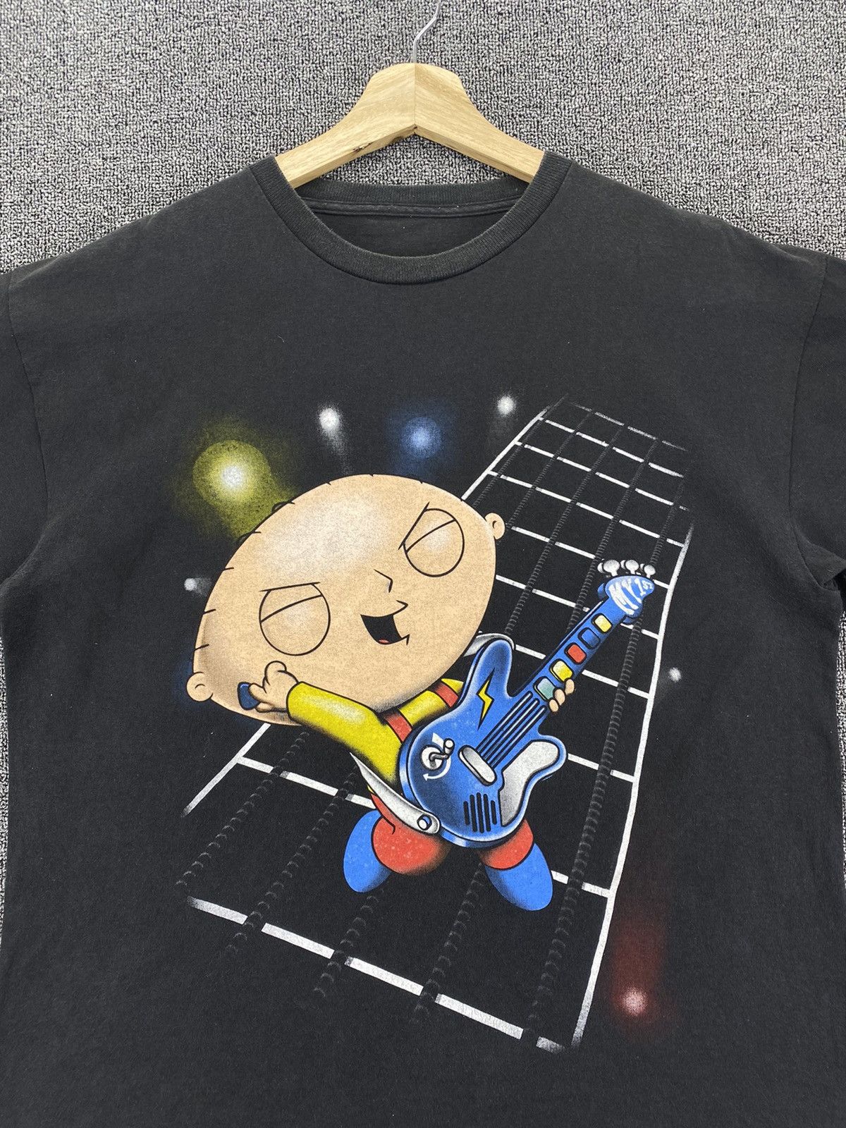 Cartoon Network Vintage Rugrats Guitarists Kurt Cobain Inspired Tee T Shirts Size US L / EU 52-54 / 3 - 5 Thumbnail