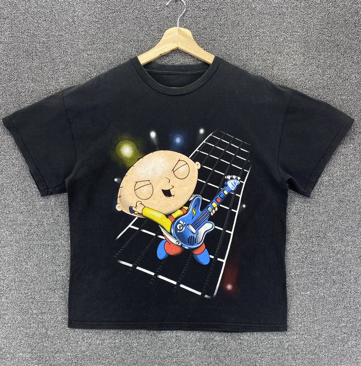 Cartoon Network Vintage Rugrats Guitarists Kurt Cobain Inspired Tee T Shirts Size US L / EU 52-54 / 3 - 1 Thumbnail