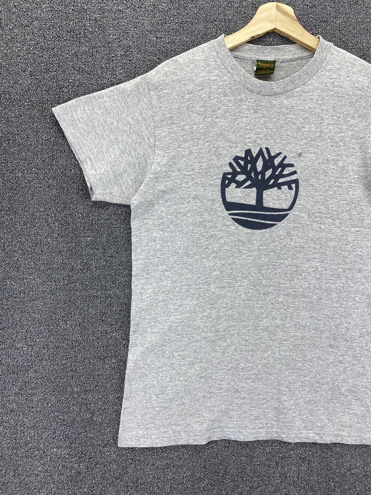 Timberland Vintage Timberland Weather Gear Big Logo Tee T Shirts Size US XS / EU 42 / 0 - 3 Thumbnail