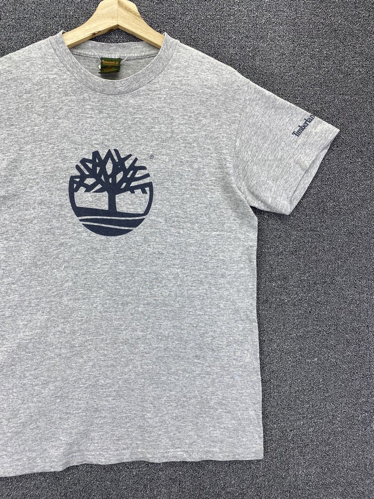 Timberland Vintage Timberland Weather Gear Big Logo Tee T Shirts Size US XS / EU 42 / 0 - 4 Thumbnail