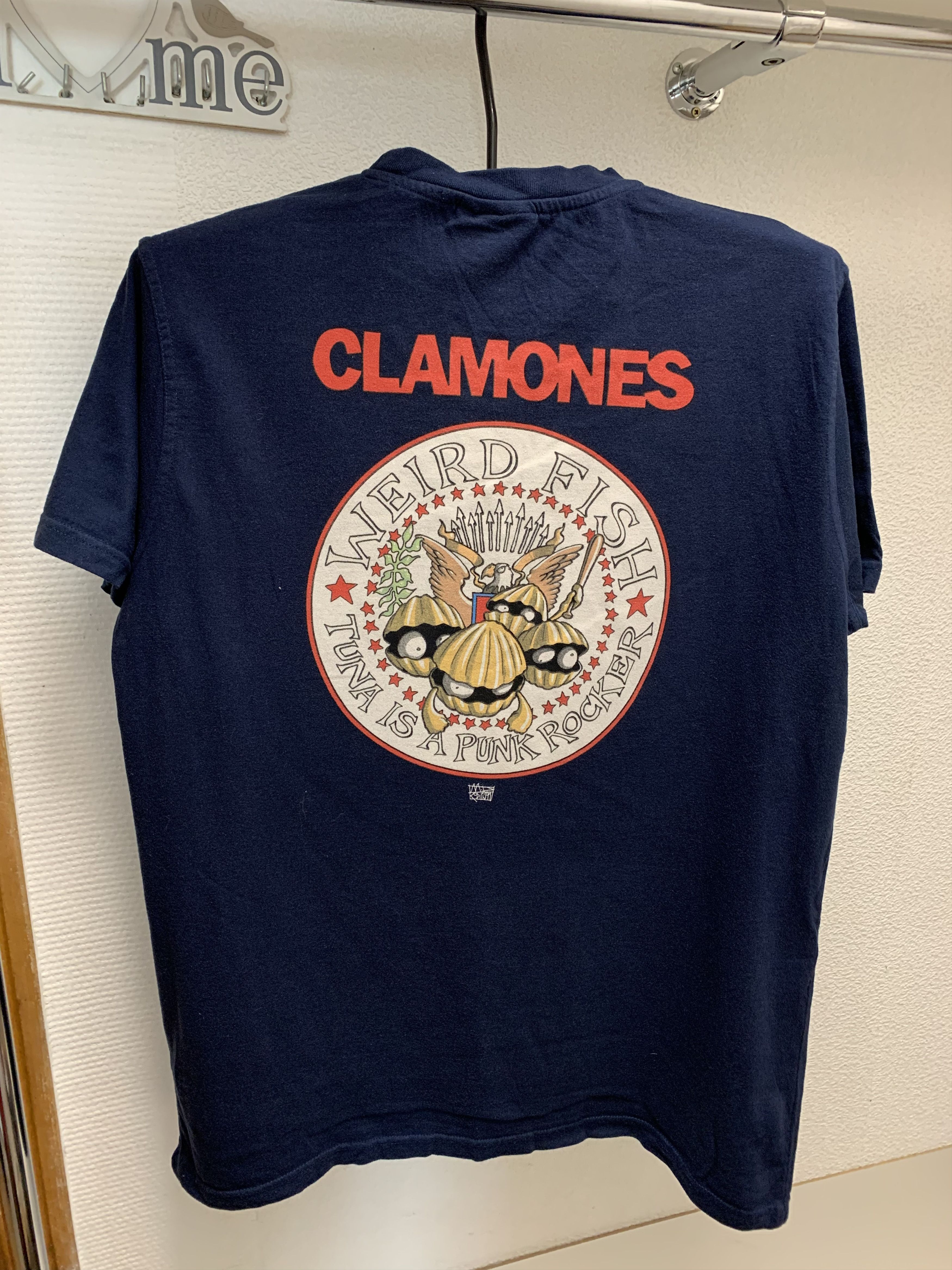 Band Tees Clamones Big logo t-shirt 1993 wild fish L Size US L / EU 52-54 / 3 - 1 Thumbnail