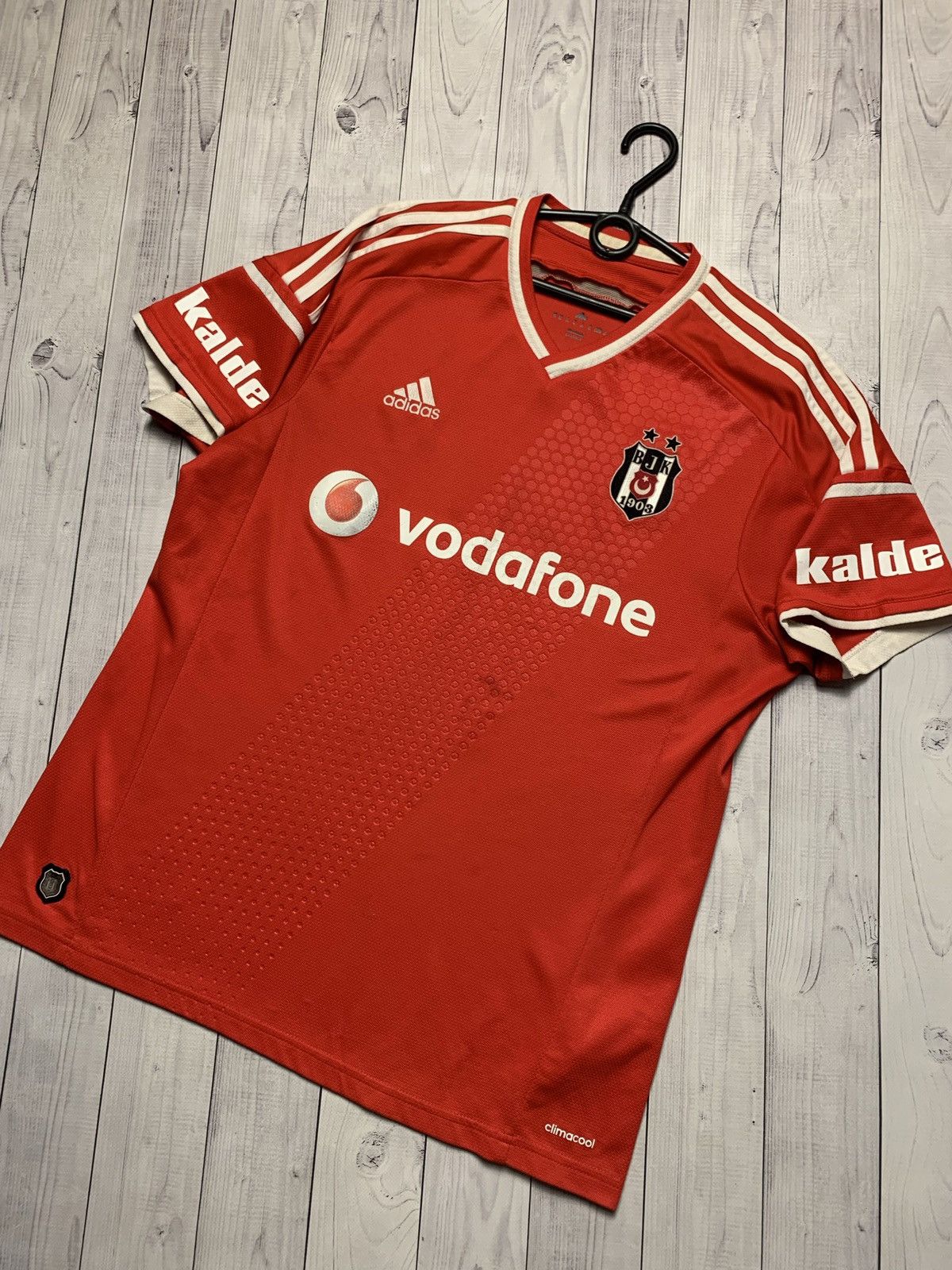 Adidas Vintage Adidas soccer jersey Besiktas Vodafone size XL Size US XL / EU 56 / 4 - 2 Thumbnail