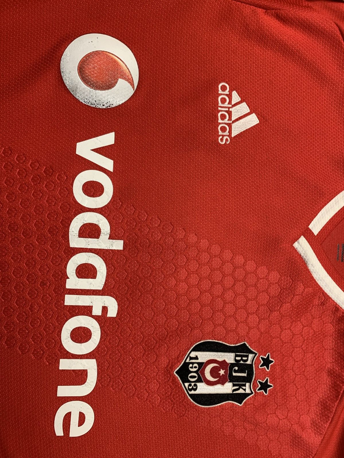 Adidas Vintage Adidas soccer jersey Besiktas Vodafone size XL Size US XL / EU 56 / 4 - 5 Thumbnail