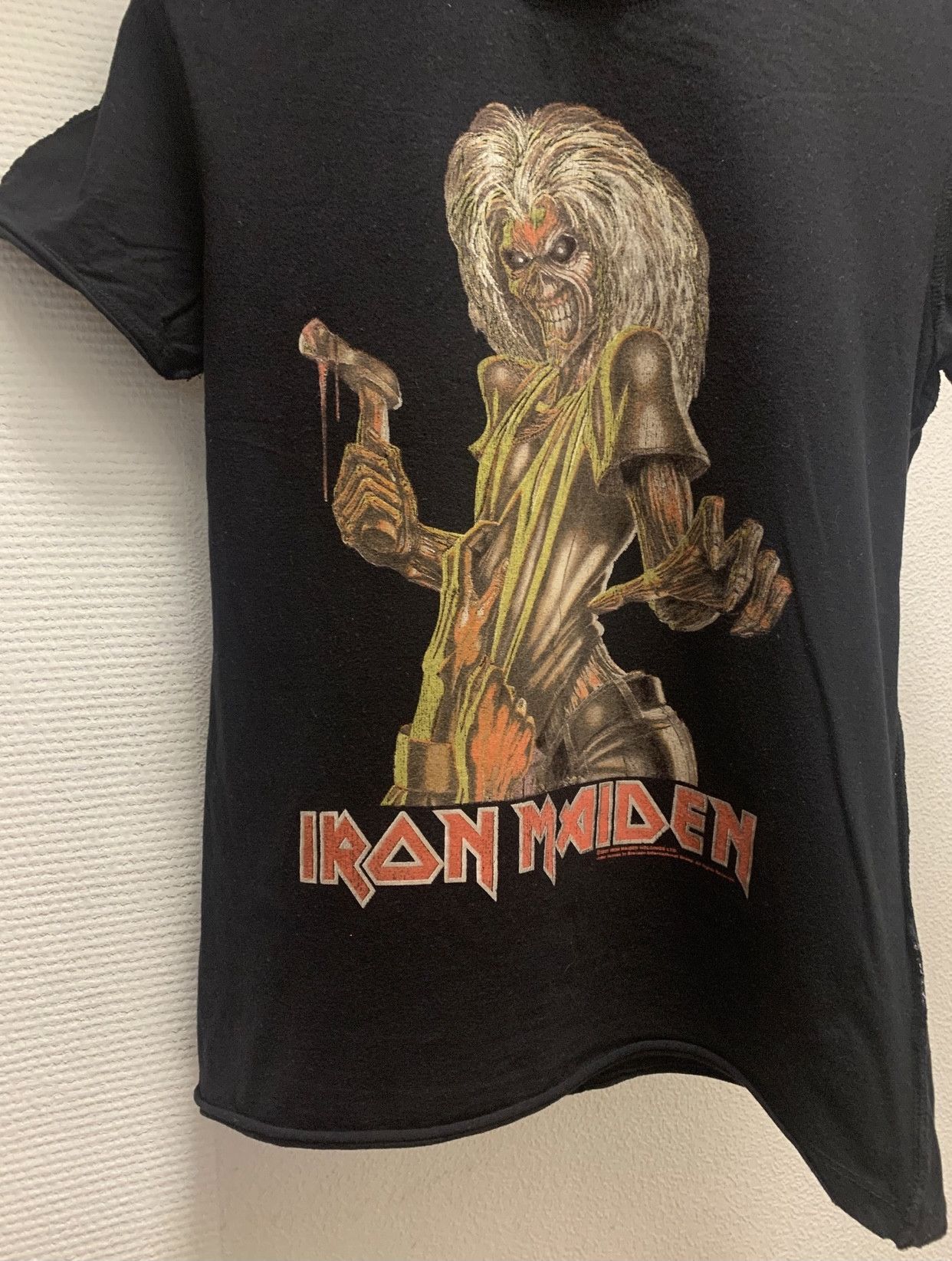 Band Tees Iron Maiden 2007 t-shirt vintage M size big logo rock black Size US M / EU 48-50 / 2 - 3 Thumbnail