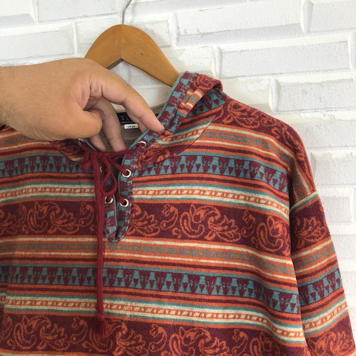 Japanese Brand VINTAGE SLOG NAVAJO DESIGN INSPIRED BY KAPITAL JAPAN Size US L / EU 52-54 / 3 - 5 Thumbnail