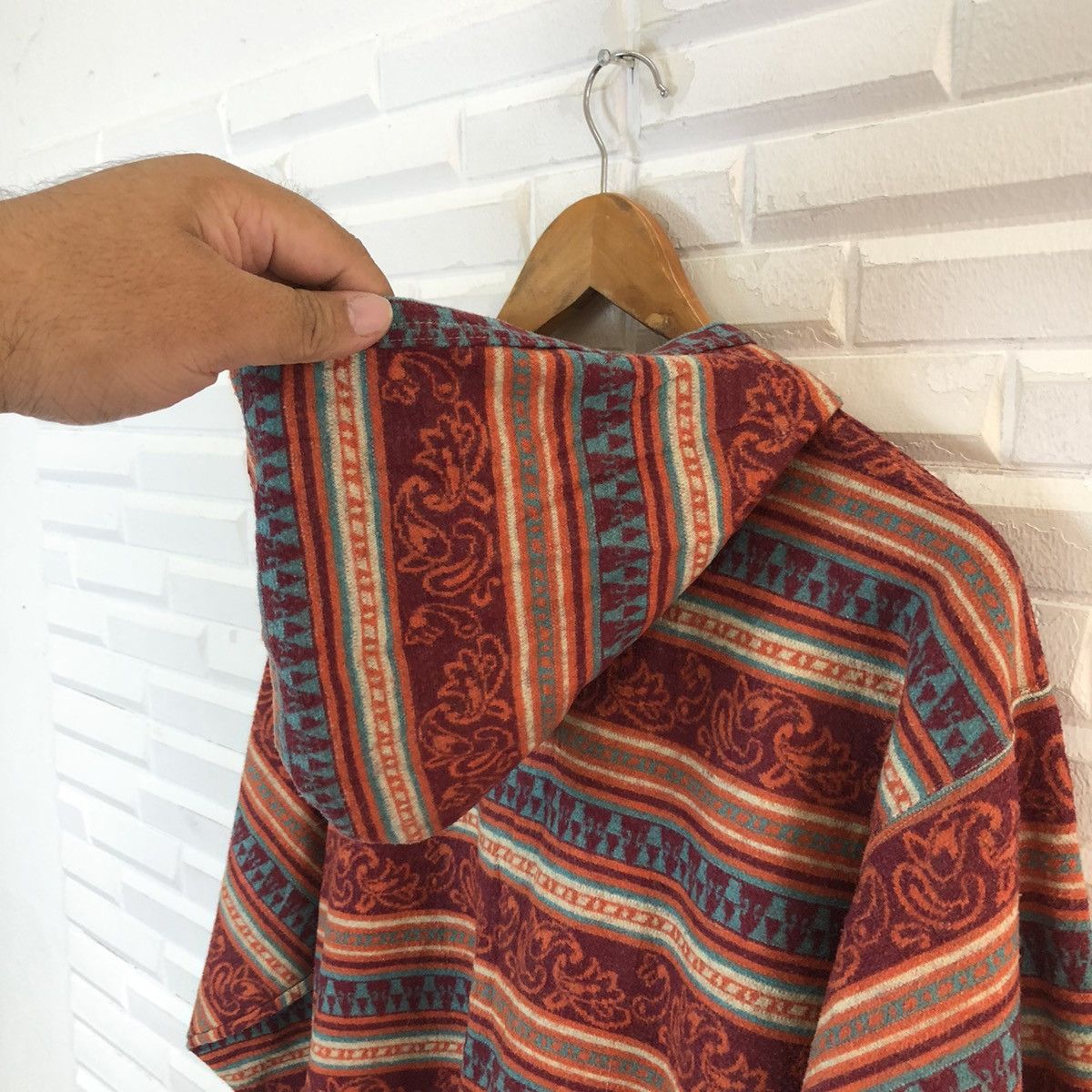 Japanese Brand VINTAGE SLOG NAVAJO DESIGN INSPIRED BY KAPITAL JAPAN Size US L / EU 52-54 / 3 - 9 Thumbnail