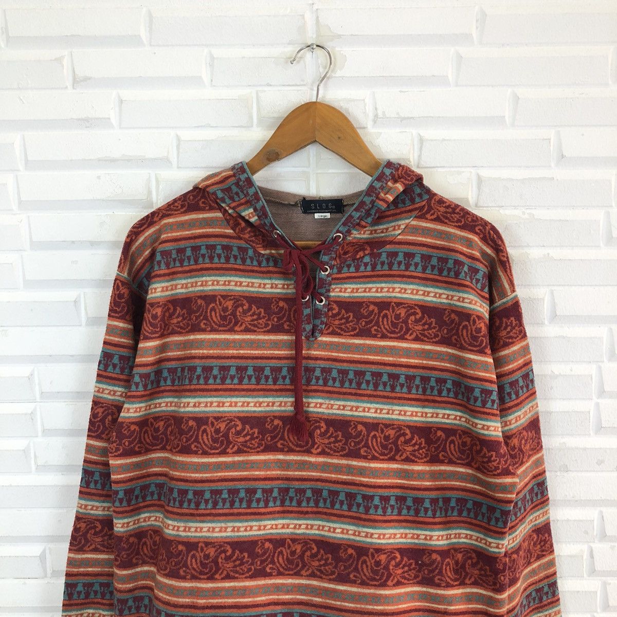 Japanese Brand VINTAGE SLOG NAVAJO DESIGN INSPIRED BY KAPITAL JAPAN Size US L / EU 52-54 / 3 - 3 Thumbnail