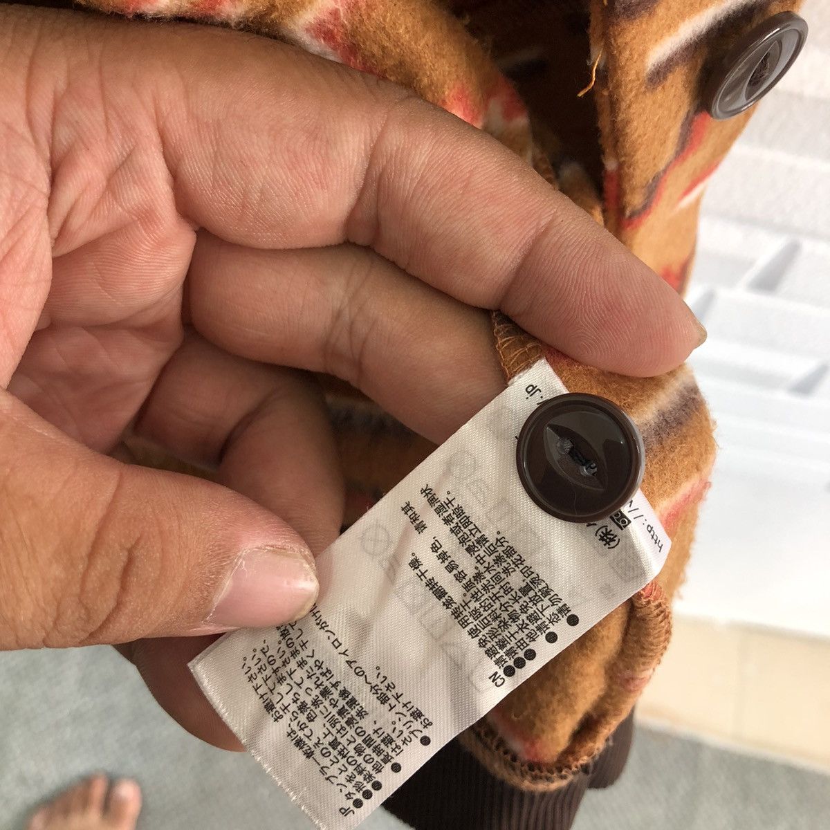 Japanese Brand VINTAGE SEVENDAYS SUNDAY NAVAJO DESIGN BUTTON JACKET Size US M / EU 48-50 / 2 - 13 Thumbnail