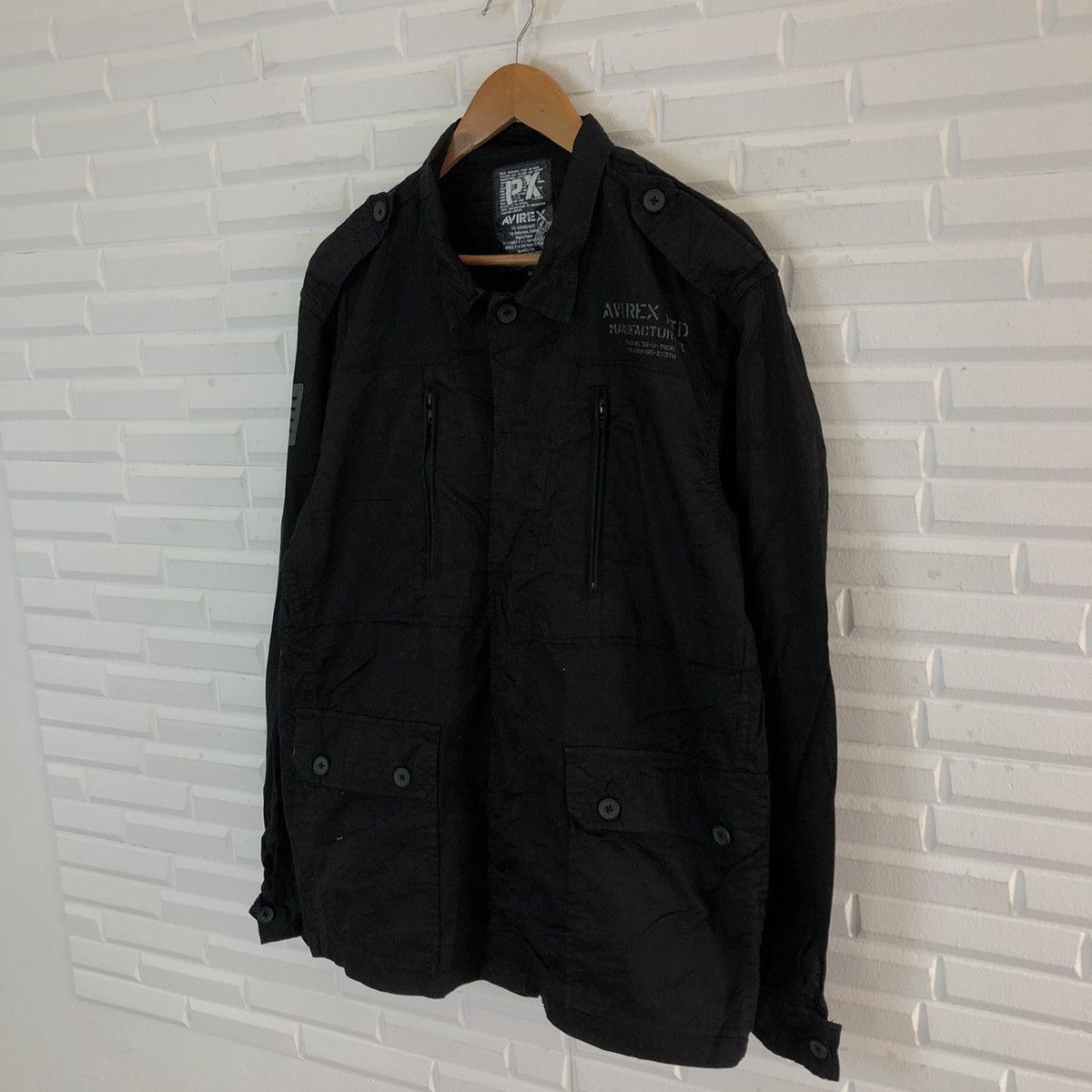 Avirex RARE BIKER PARACHUTE JACKET PX AVIREX Size US XL / EU 56 / 4 - 2 Thumbnail