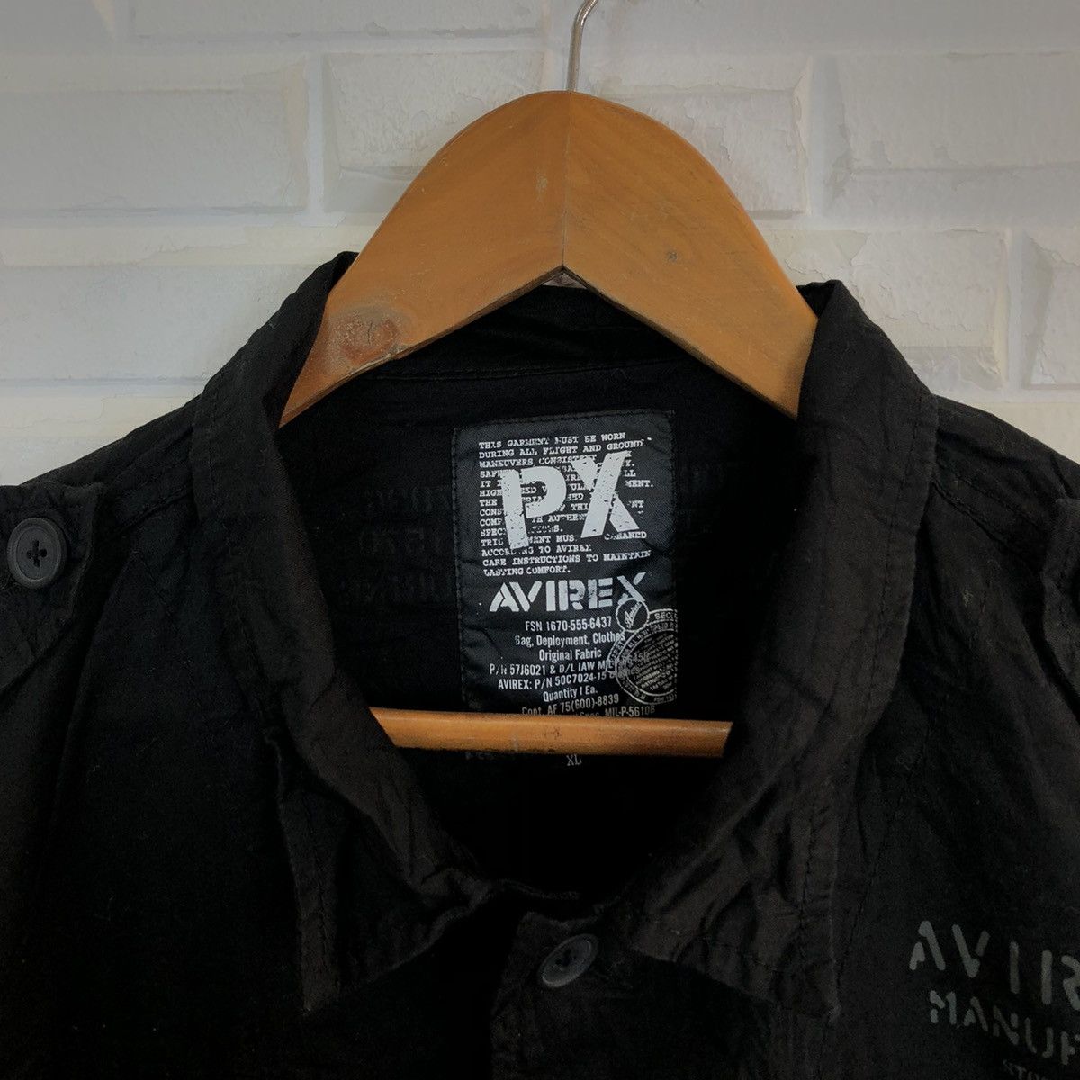 Avirex RARE BIKER PARACHUTE JACKET PX AVIREX Size US XL / EU 56 / 4 - 7 Thumbnail