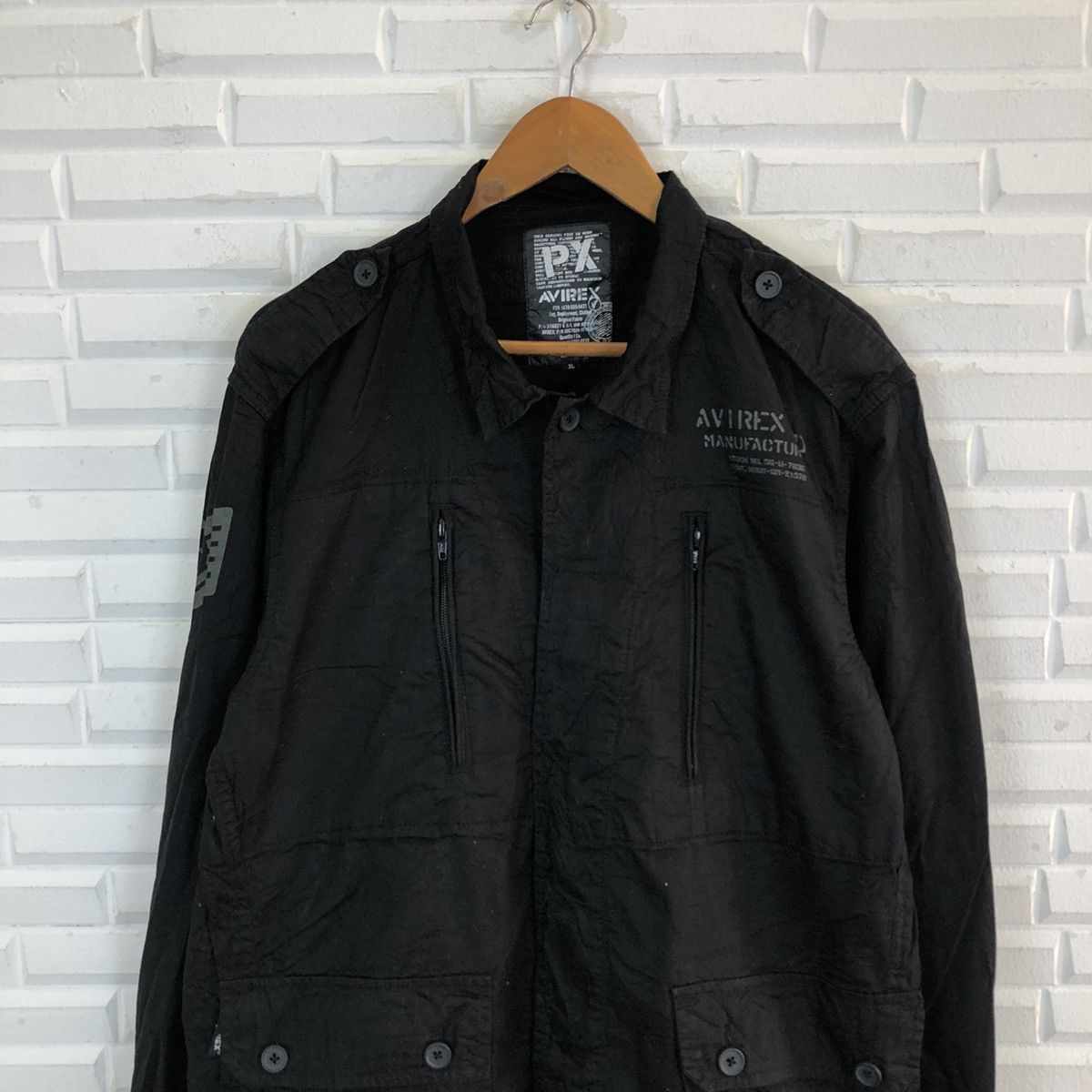 Avirex RARE BIKER PARACHUTE JACKET PX AVIREX Size US XL / EU 56 / 4 - 3 Thumbnail