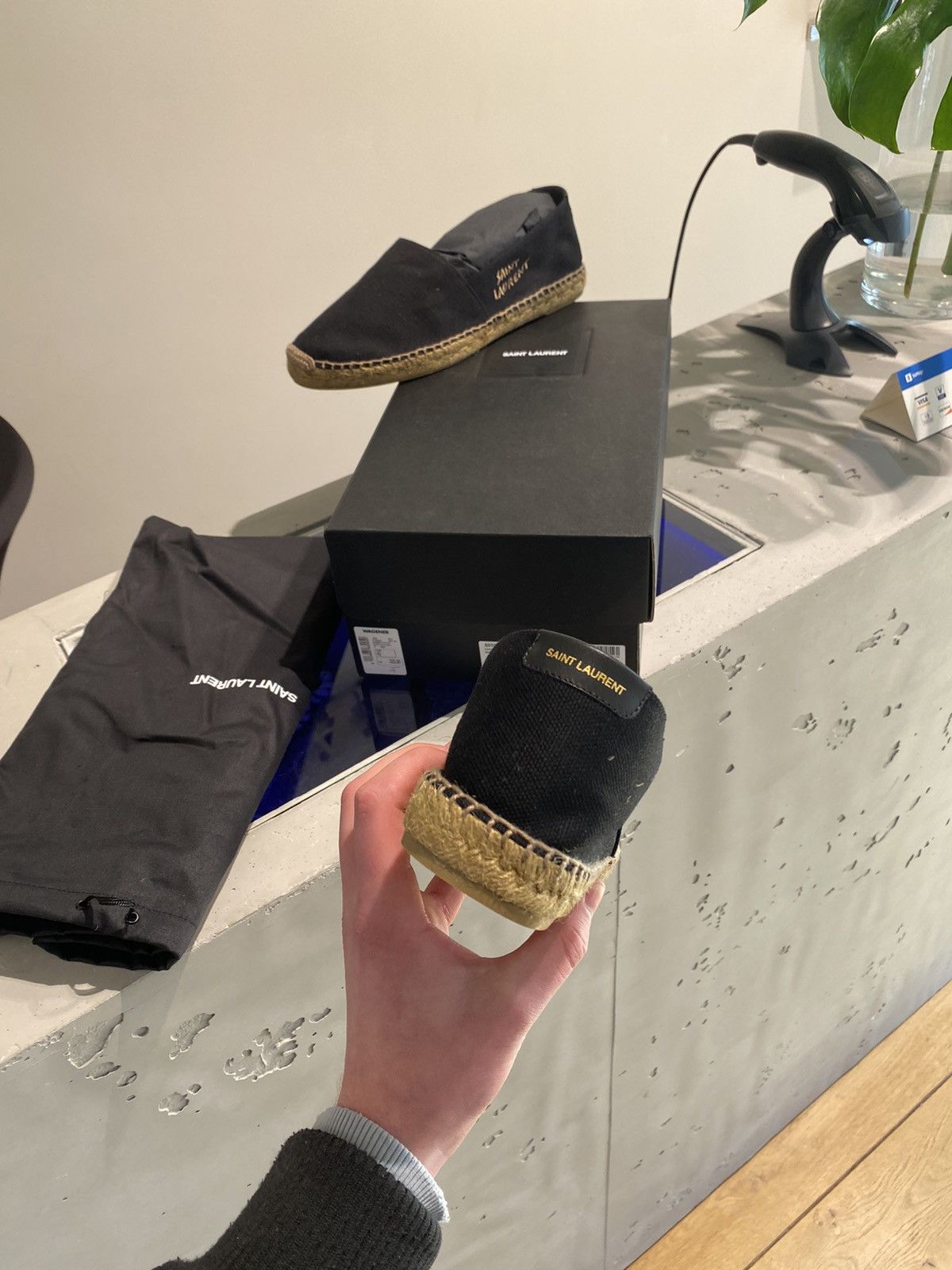 Saint Laurent Paris BNWT Saint Laurent Espadrilles Size US 13 / EU 46 - 3 Thumbnail