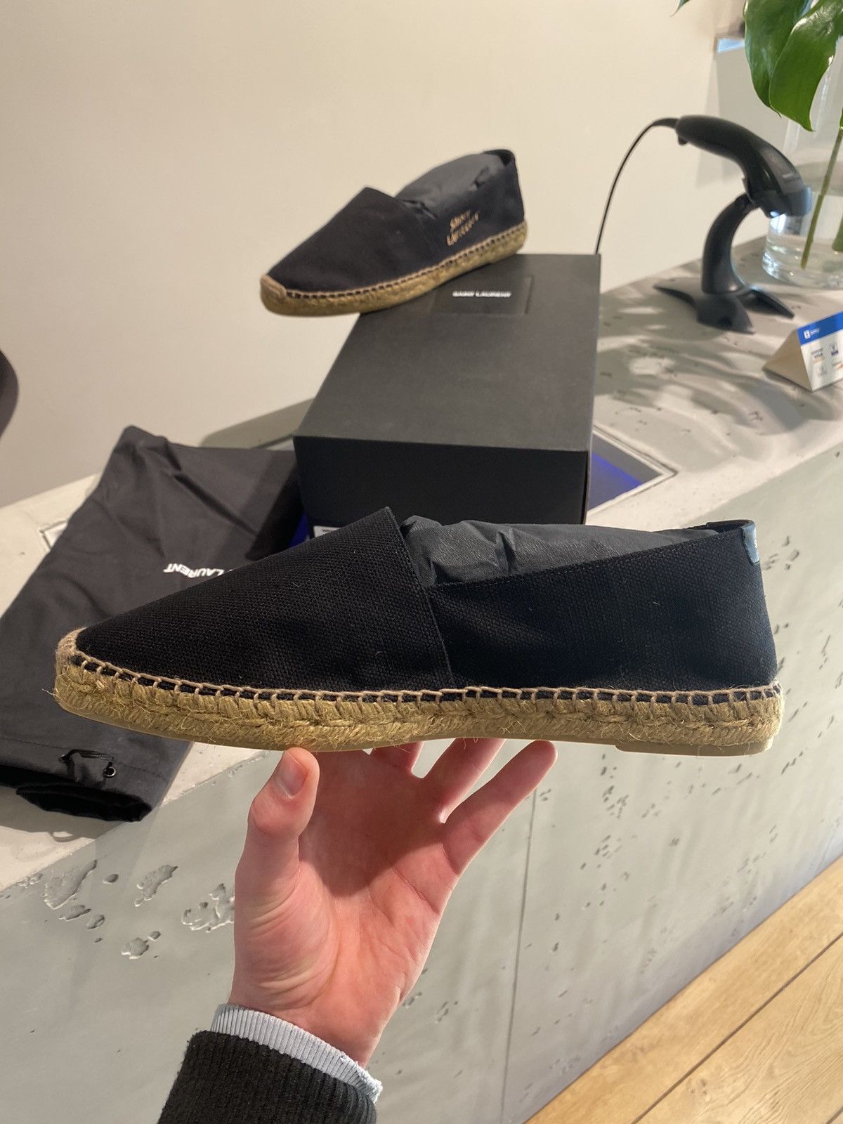 Saint Laurent Paris BNWT Saint Laurent Espadrilles Size US 13 / EU 46 - 4 Thumbnail