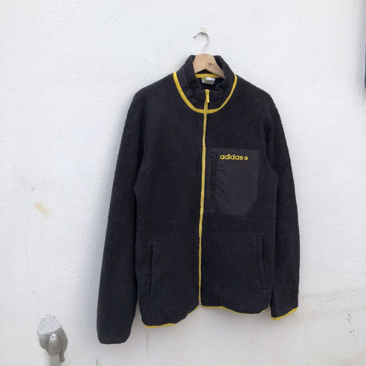Adidas ADIDAS SHERPA FLEECE ZIPPER JACKET Size US M / EU 48-50 / 2 - 2 Thumbnail