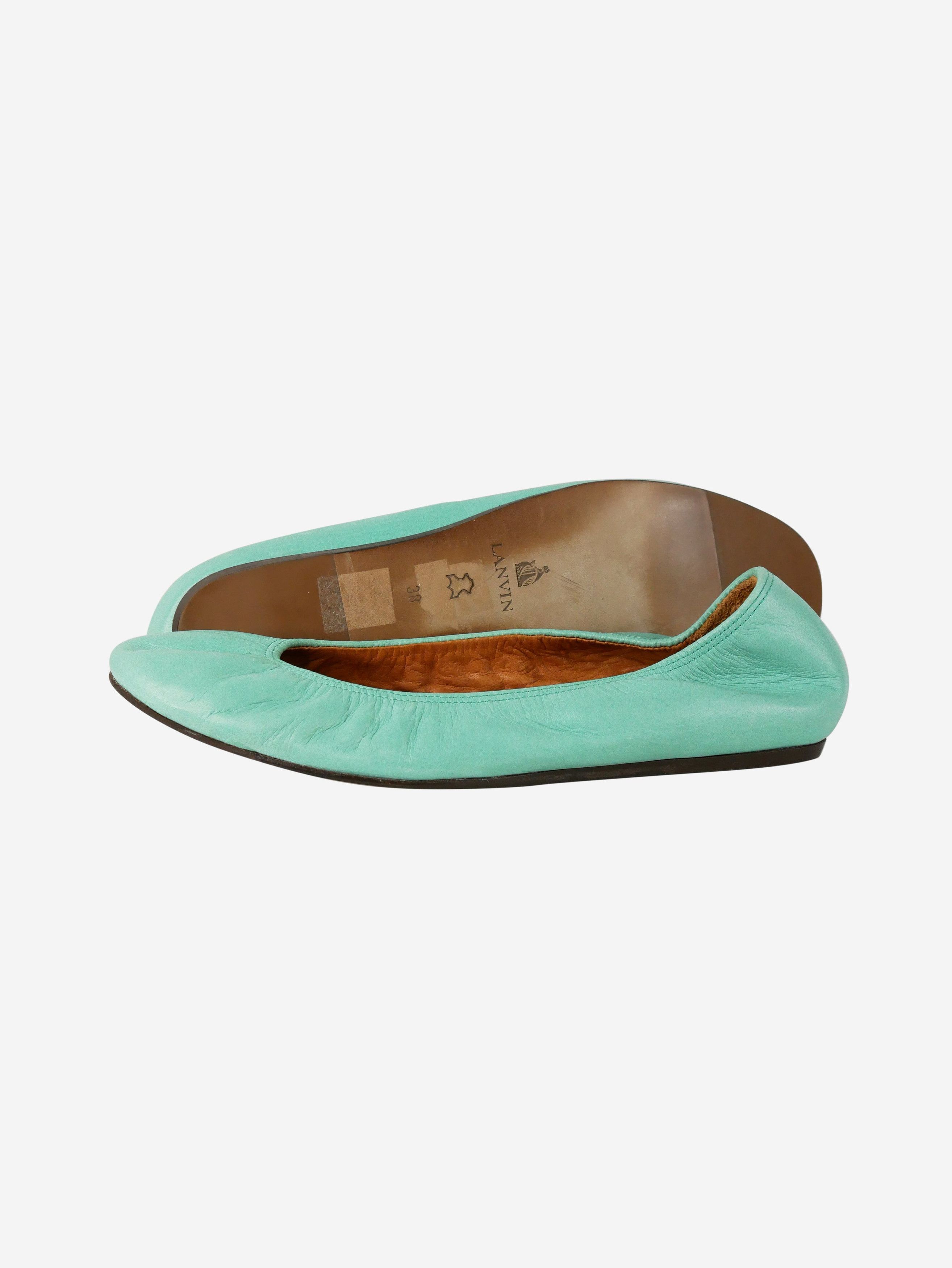 Green ballerina - size EU 38
