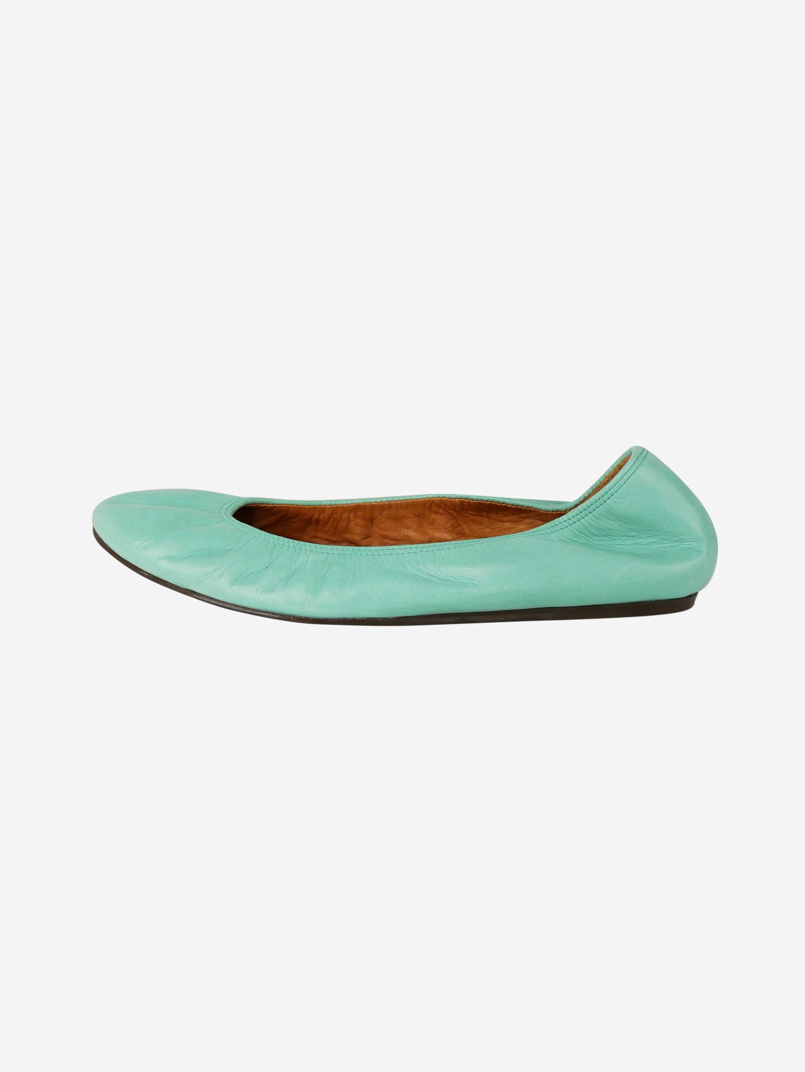Green ballerina - size EU 38
