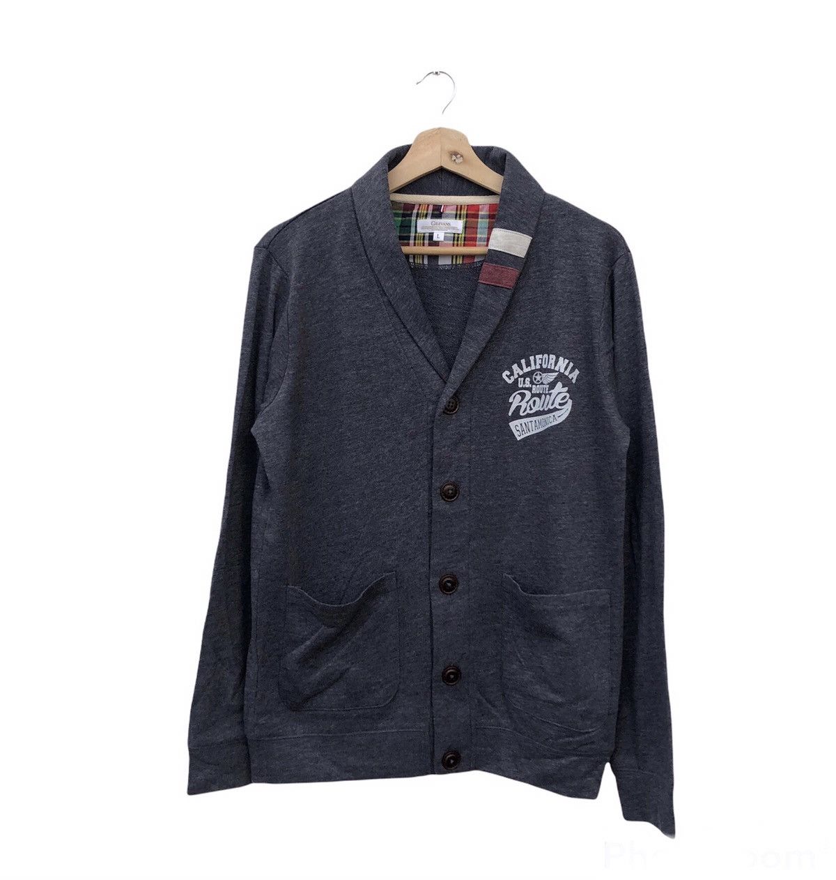 Japanese Brand RARE DESIGN LIGHT CARDIGAN GILEVANS JAPANESE BRAND Size US L / EU 52-54 / 3 - 1 Thumbnail