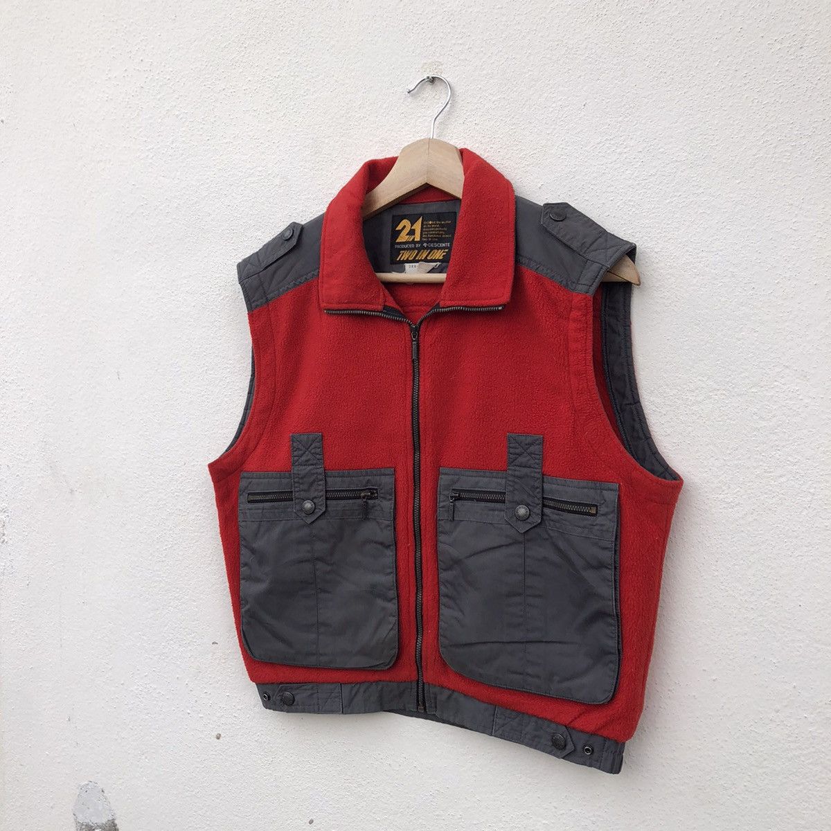 Descente VINTAGE DESCENTE UTILITY MULTI POCKET VEST Size US M / EU 48-50 / 2 - 2 Thumbnail