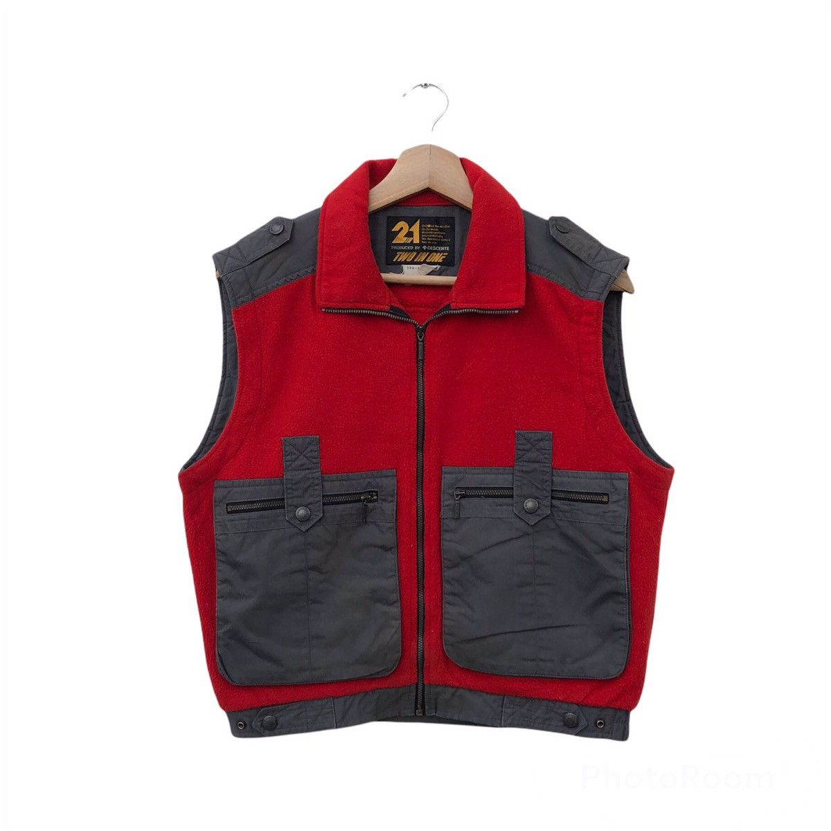 Descente VINTAGE DESCENTE UTILITY MULTI POCKET VEST Size US M / EU 48-50 / 2 - 1 Thumbnail