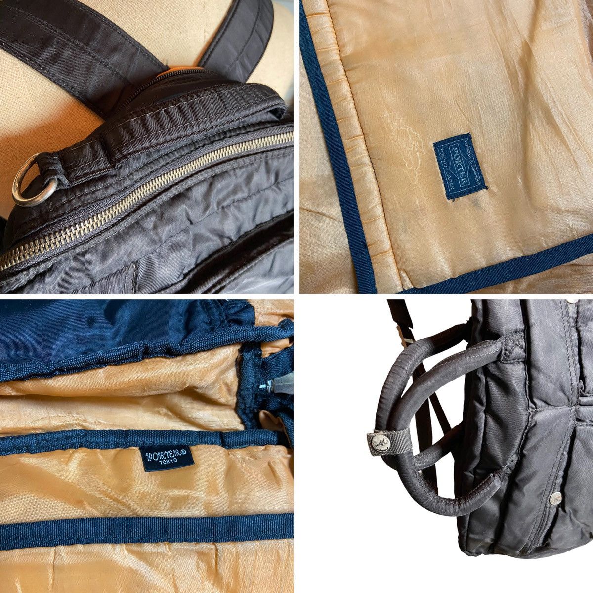Porter Vintage Porter Tokyo Japan Nylon Backpack / Shoulder Bag Size ONE SIZE - 9 Thumbnail