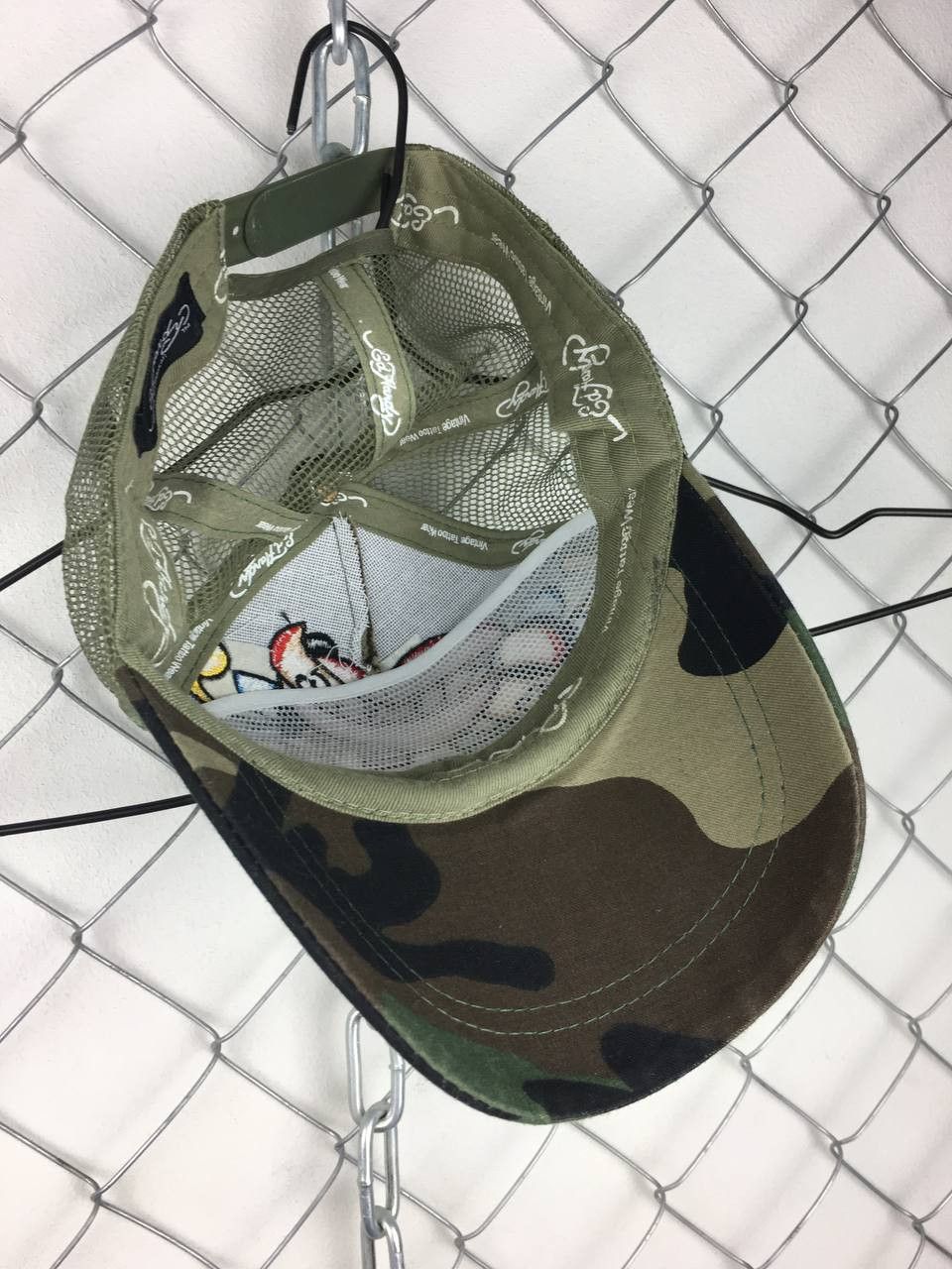 Ed Hardy Ed Hardy Skull Kill Love Slowly Camo Cap Size ONE SIZE - 6 Thumbnail