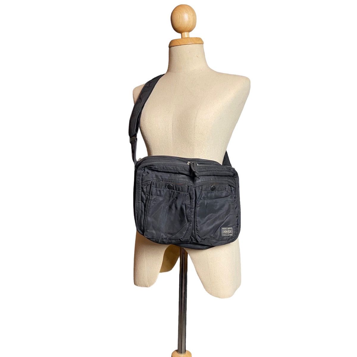 Vintage Porter Tokyo Japan Nylon Crossbody Bag