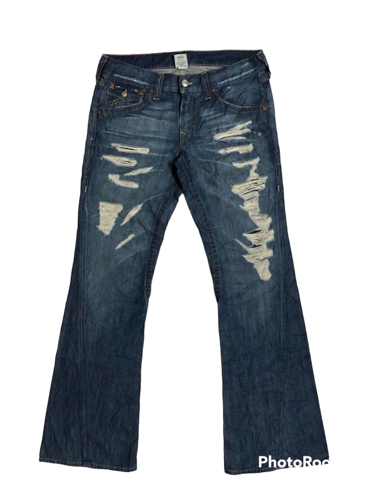 True Religion × Vintage TRUE RELIGION JOEY SECTION JEANS Size US 34 / EU 50 - 1 Thumbnail
