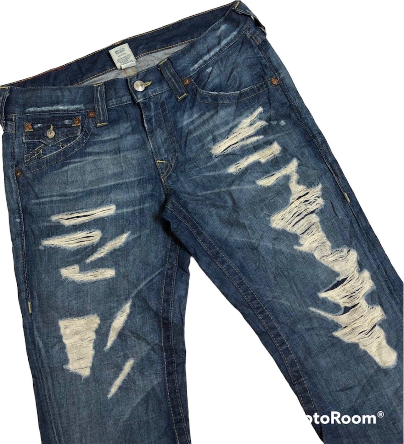 True Religion × Vintage TRUE RELIGION JOEY SECTION JEANS Size US 34 / EU 50 - 3 Thumbnail