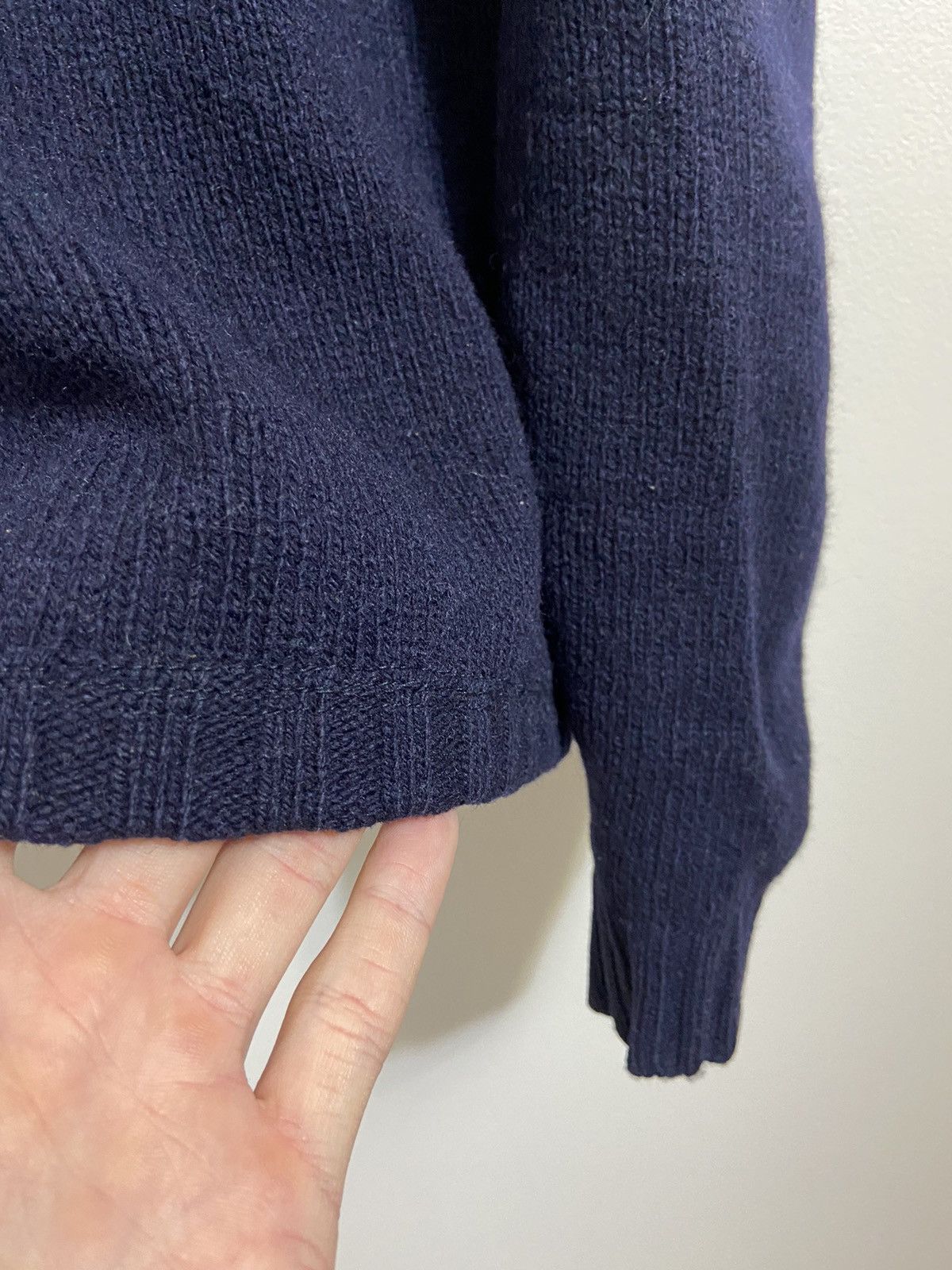 Burberry Burberry Zip Up Knitted Wool Size US L / EU 52-54 / 3 - 14 Thumbnail