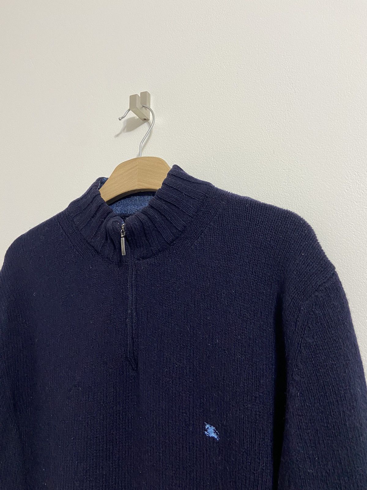 Burberry Burberry Zip Up Knitted Wool Size US L / EU 52-54 / 3 - 2 Thumbnail