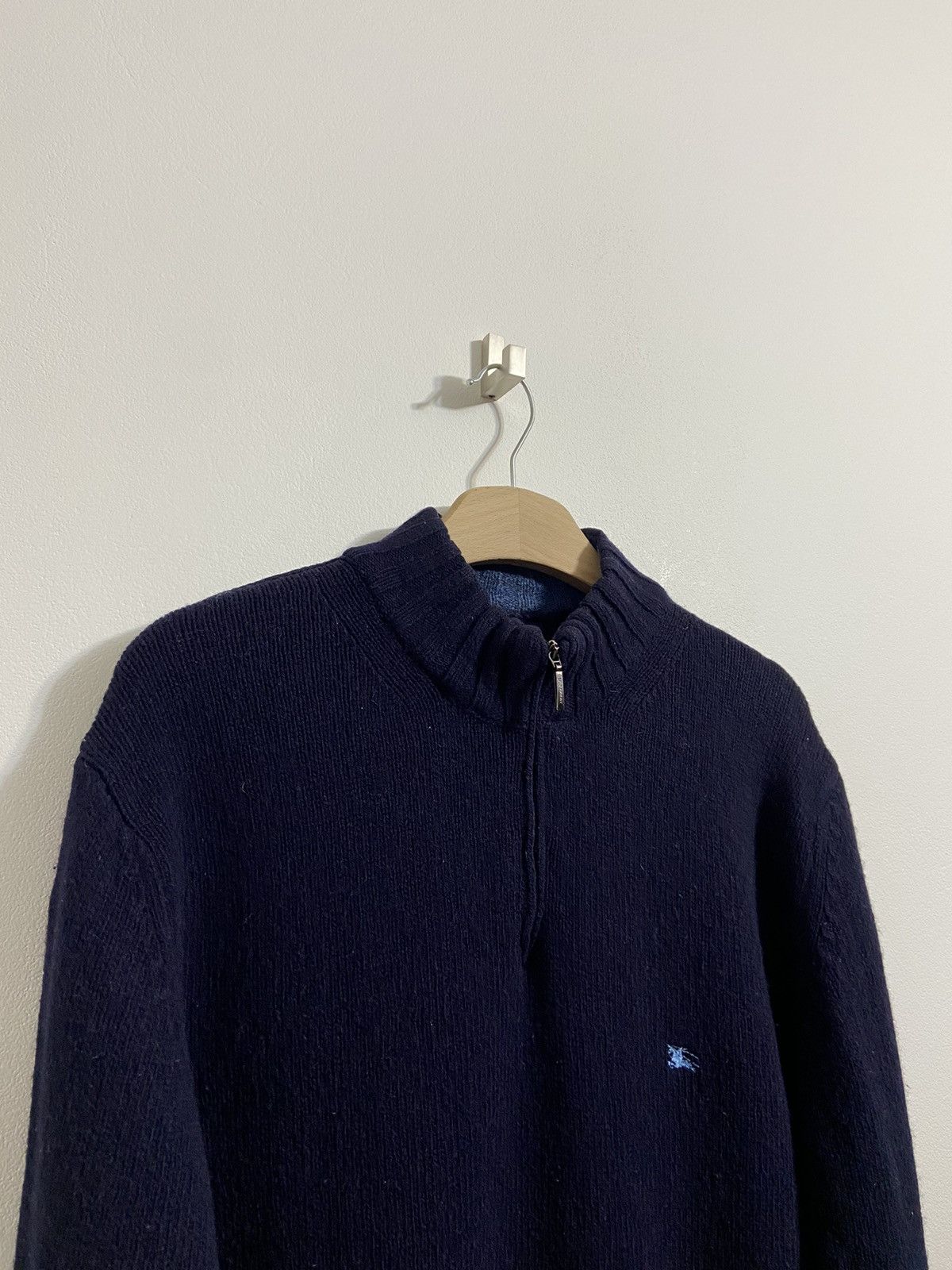 Burberry Burberry Zip Up Knitted Wool Size US L / EU 52-54 / 3 - 6 Thumbnail