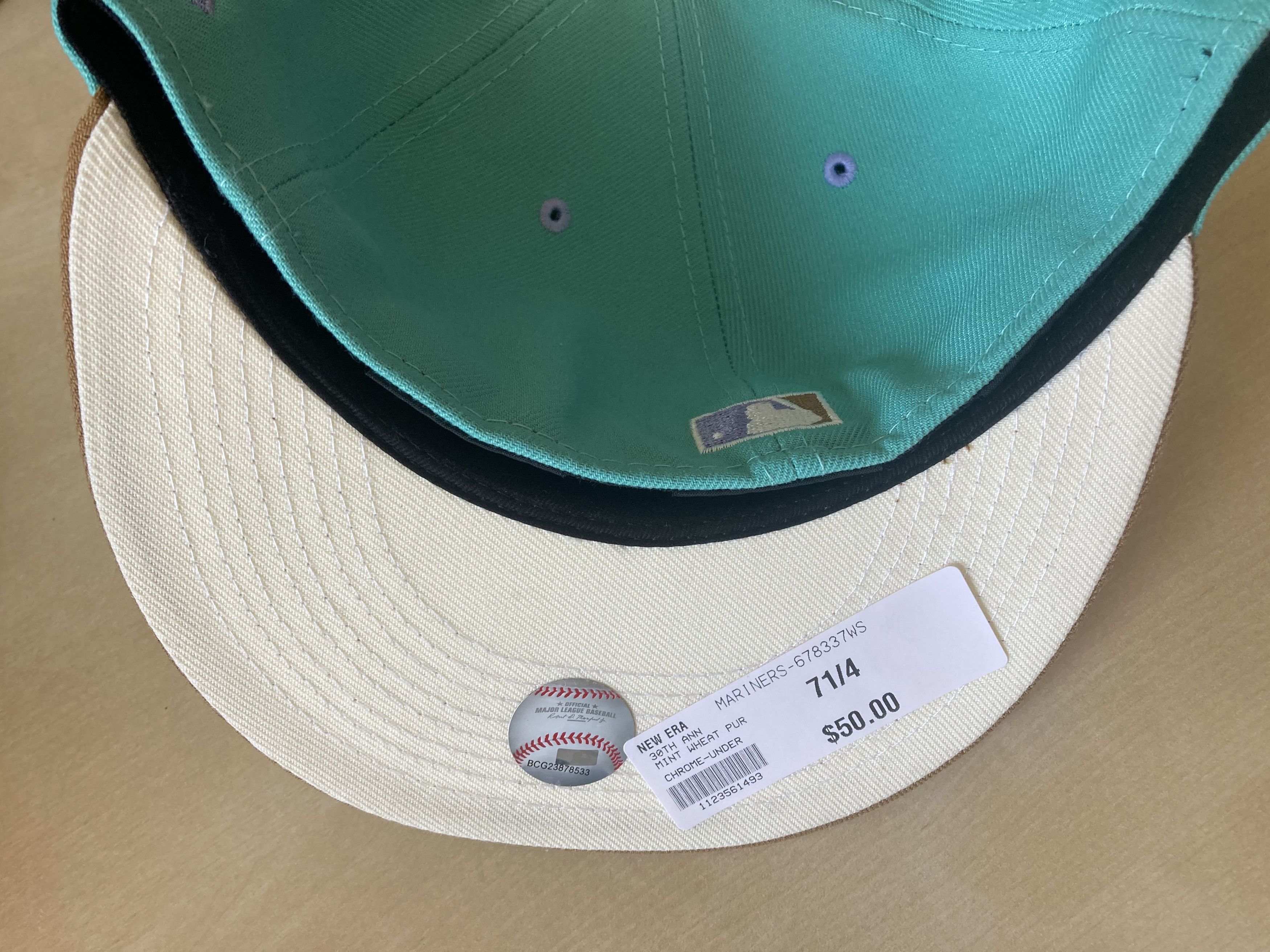 New Era Seattle Mariners "Squidward" Fitted 4ucaps Size ONE SIZE - 3 Thumbnail