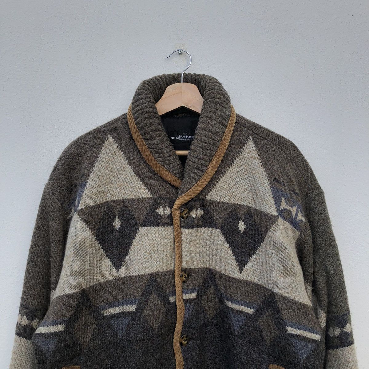 Japanese Brand VINTAGE ARNALDO BASSINI ITALIAN NAVAJO DESIGN Size US L / EU 52-54 / 3 - 3 Thumbnail