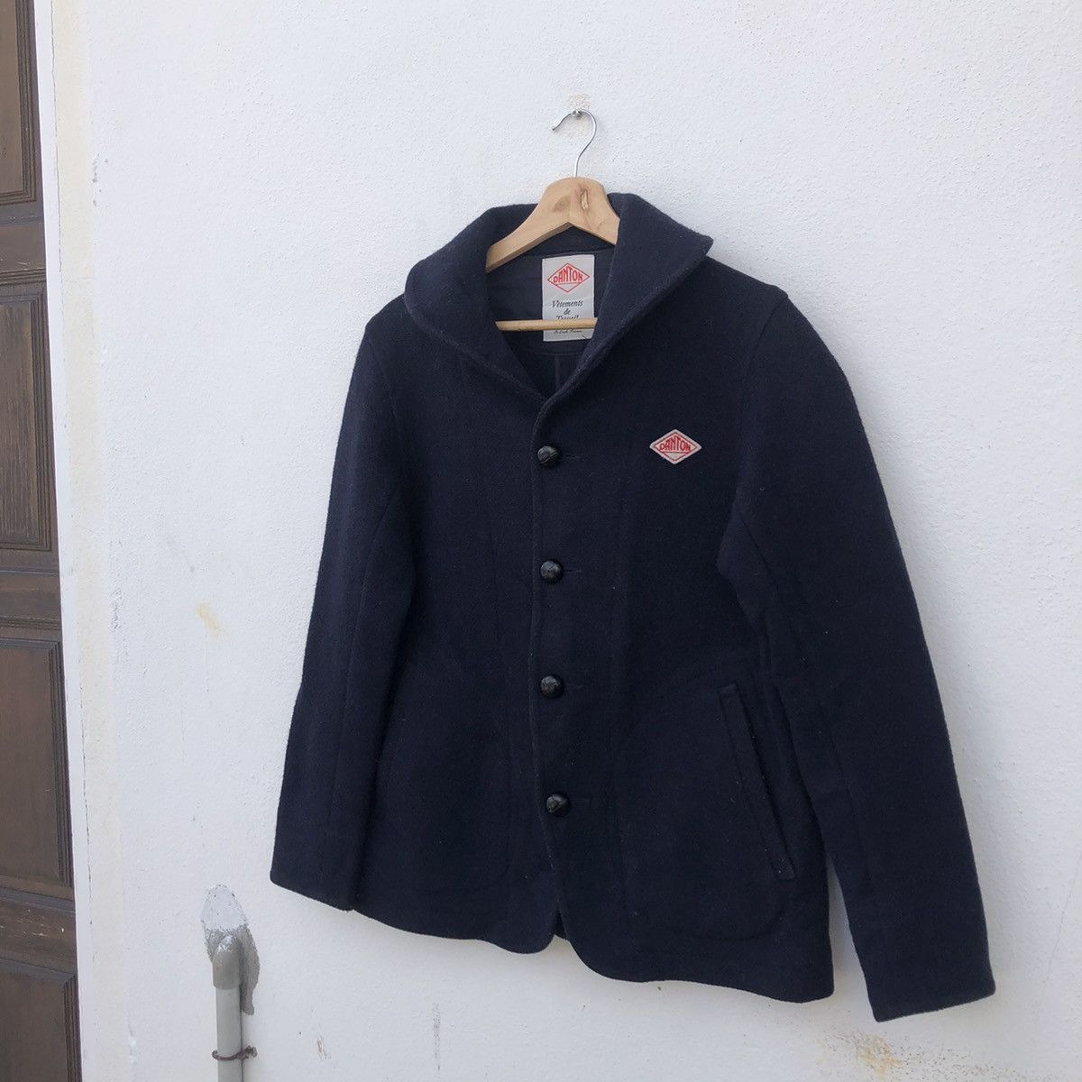 Danton × Japanese Brand DANTON WOOL DUFFLE JACKET Size US S / EU 44-46 / 1 - 2 Thumbnail
