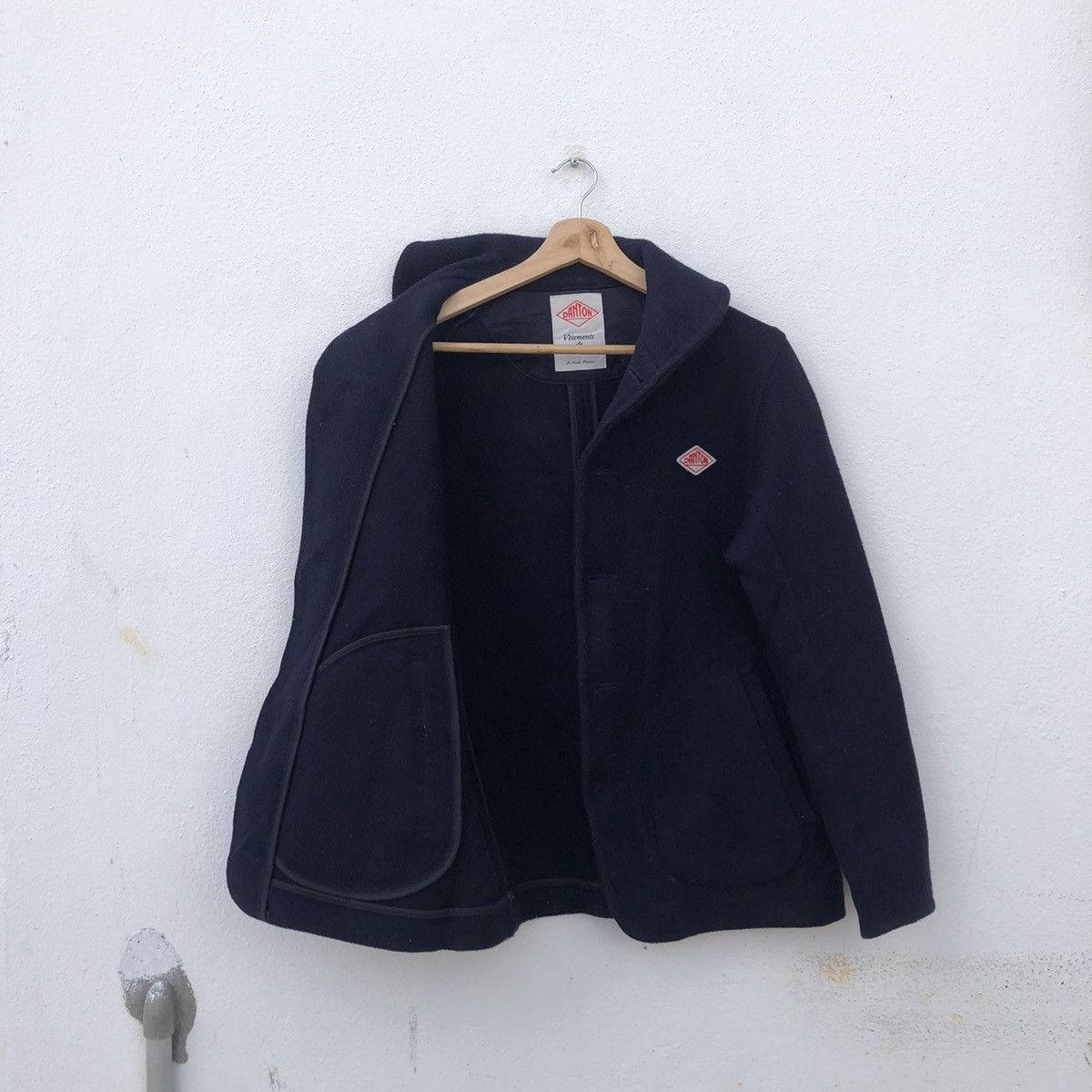 Danton × Japanese Brand DANTON WOOL DUFFLE JACKET Size US S / EU 44-46 / 1 - 6 Thumbnail
