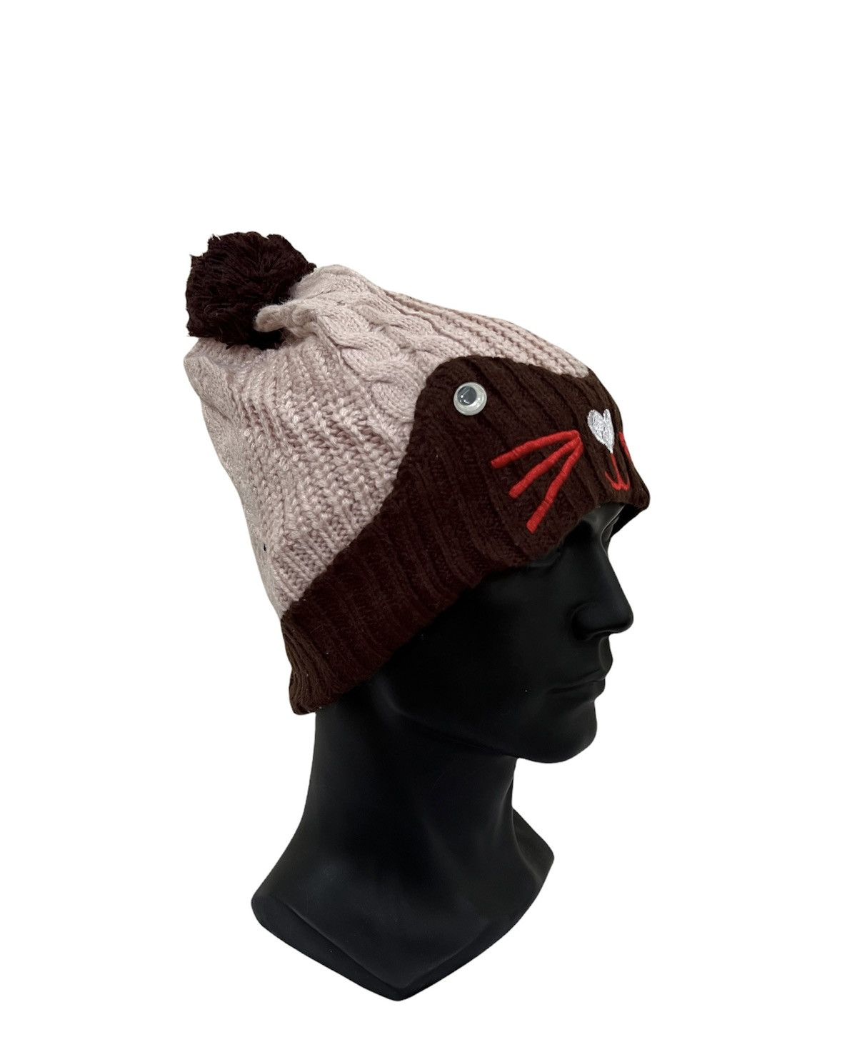 Vintage vintage anime Cartoon Beanie Hat Size ONE SIZE - 3 Thumbnail