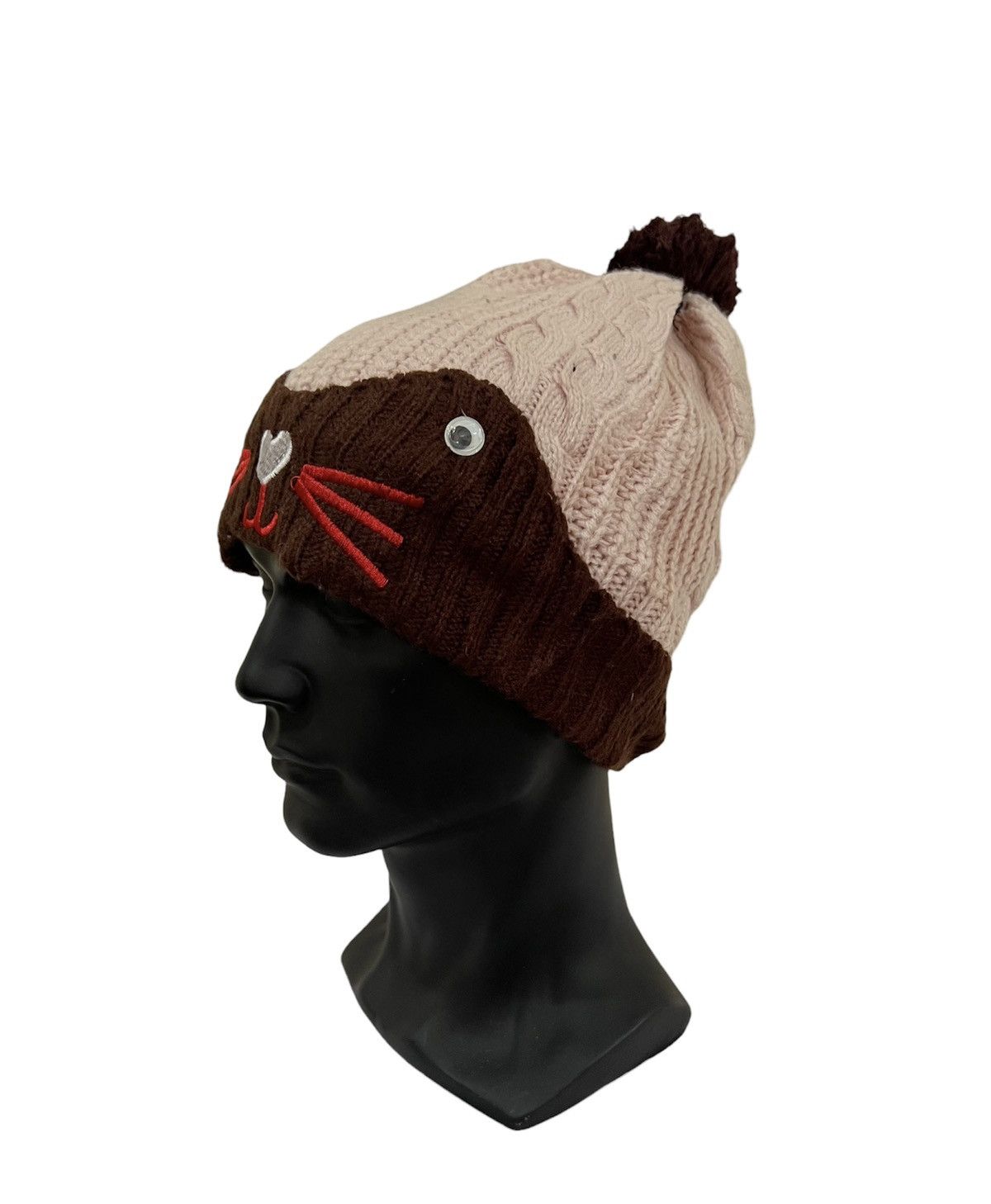Vintage vintage anime Cartoon Beanie Hat Size ONE SIZE - 2 Thumbnail