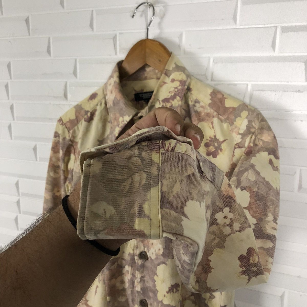 Japanese Brand FULLPRINT FLOWER BUTTON JACKET TORNADO MART FABRIC OF JAPAN Size US M / EU 48-50 / 2 - 7 Thumbnail