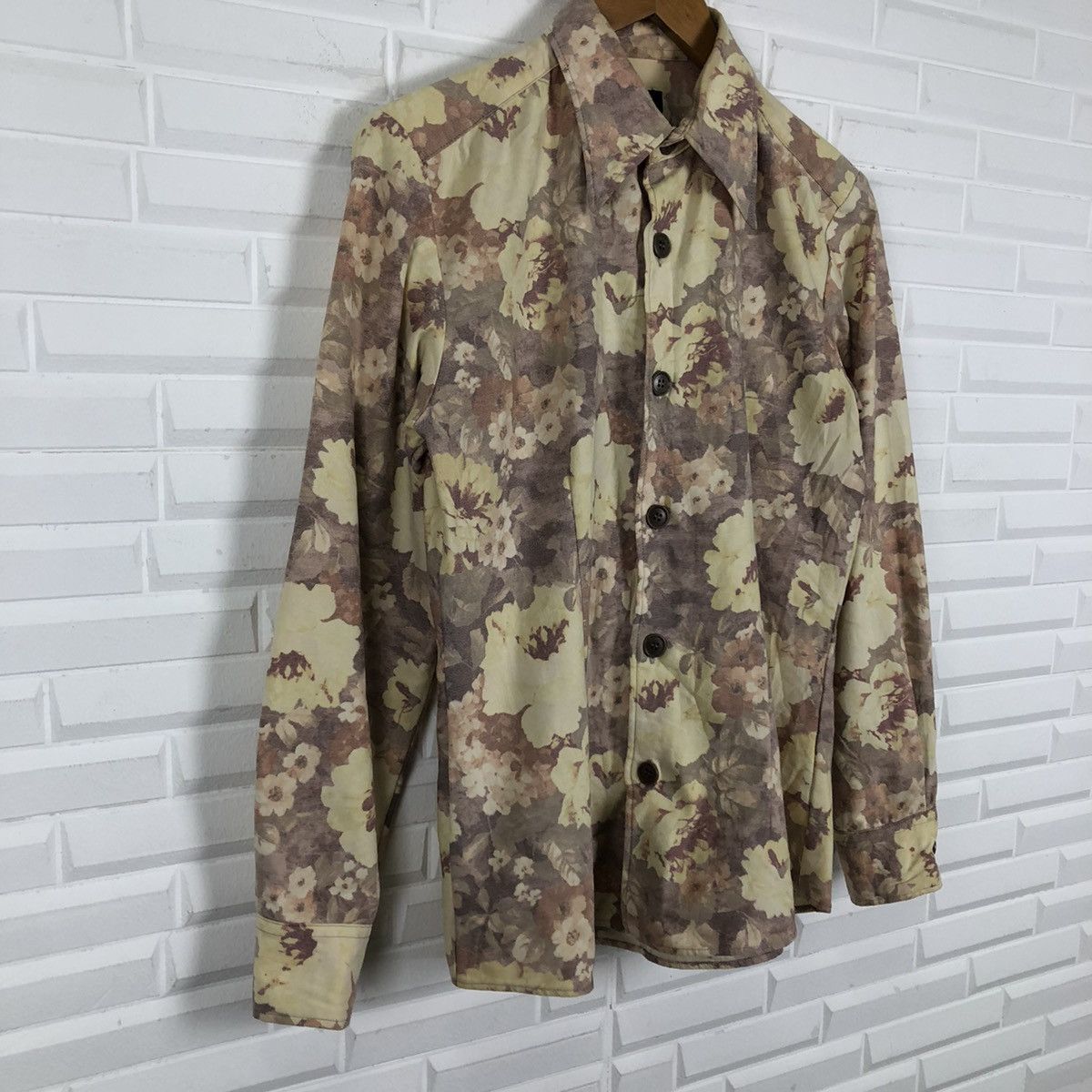 Japanese Brand FULLPRINT FLOWER BUTTON JACKET TORNADO MART FABRIC OF JAPAN Size US M / EU 48-50 / 2 - 3 Thumbnail