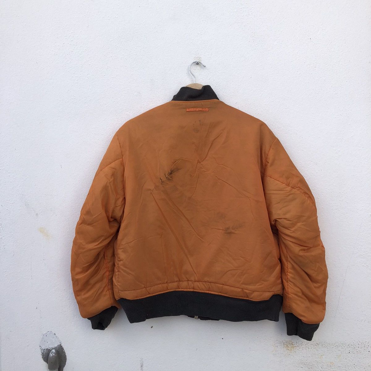 Japanese Brand VINTAGE REVERSIBLE BOMBER JACKET TURKEY BEAR Size US M / EU 48-50 / 2 - 9 Thumbnail