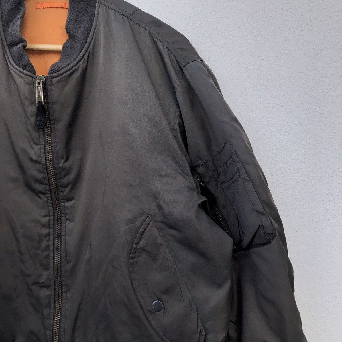 Japanese Brand VINTAGE REVERSIBLE BOMBER JACKET TURKEY BEAR Size US M / EU 48-50 / 2 - 4 Thumbnail