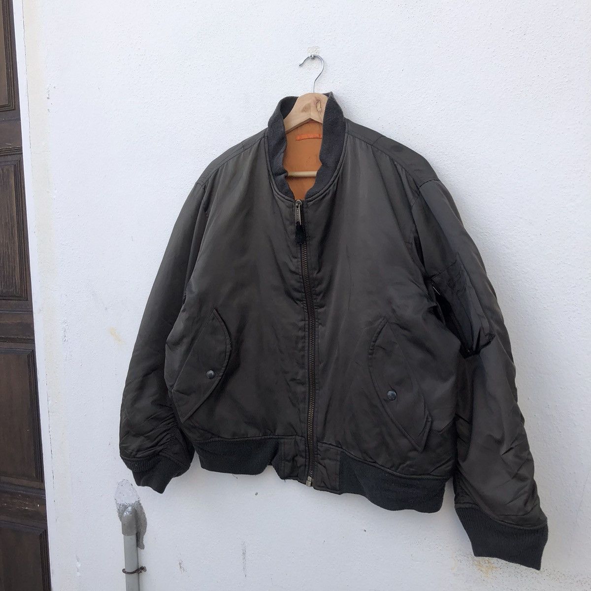 Japanese Brand VINTAGE REVERSIBLE BOMBER JACKET TURKEY BEAR Size US M / EU 48-50 / 2 - 2 Thumbnail