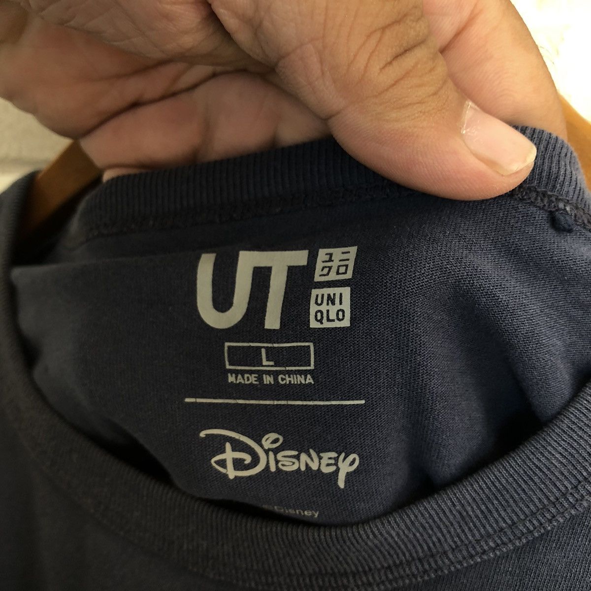 Japanese Brand VINTAGE MICKEY MOUSE BIG LOGO TEE SHORT SLEEVE Size US L / EU 52-54 / 3 - 6 Thumbnail