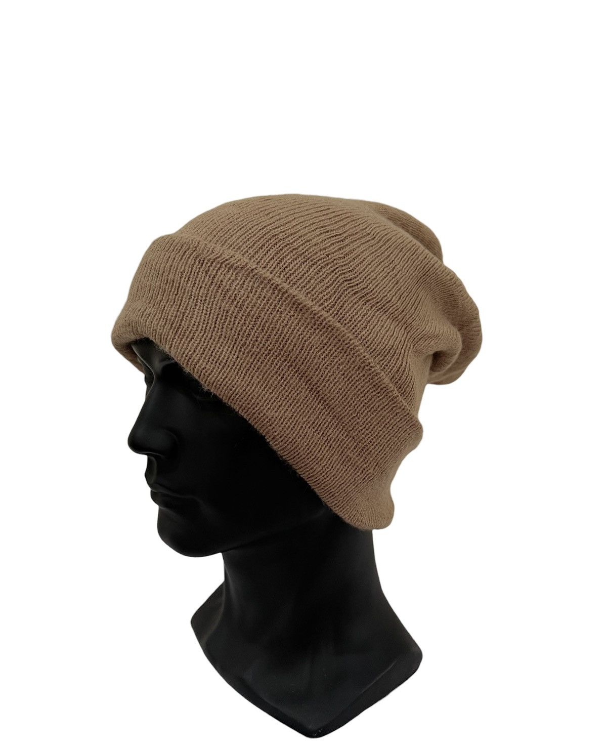 Vintage vintage Plain Made In USA Beanie Hat Size ONE SIZE - 2 Thumbnail