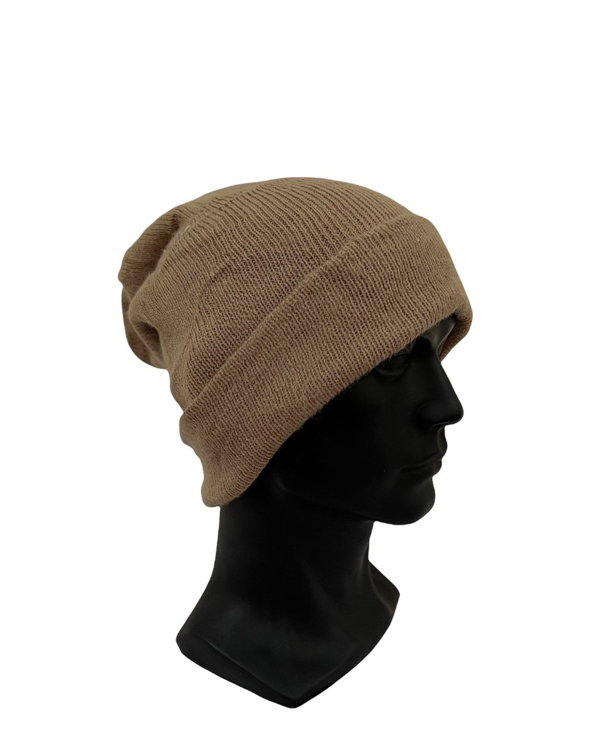 Vintage vintage Plain Made In USA Beanie Hat Size ONE SIZE - 3 Thumbnail