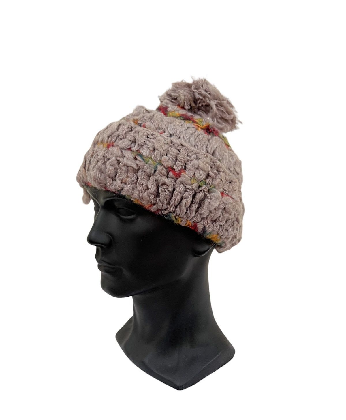 Japanese Brand Japanese brand Titicaca Knit Beanie Hat Size ONE SIZE - 1 Thumbnail