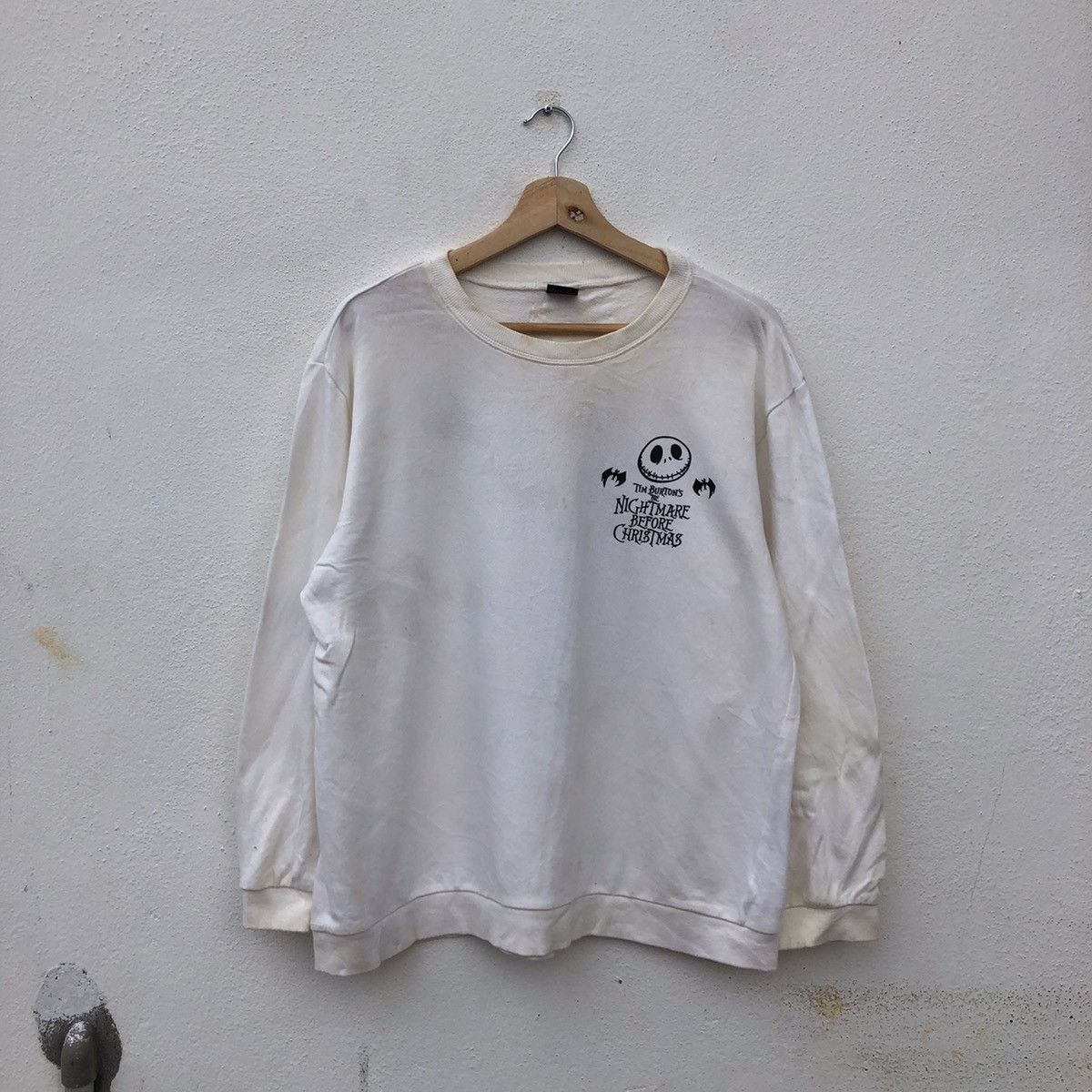 Japanese Brand SWEATSHIRT TIM BURTONS THE NIGHTMARE BEFORE CHRISTMAS Size US M / EU 48-50 / 2 - 2 Thumbnail
